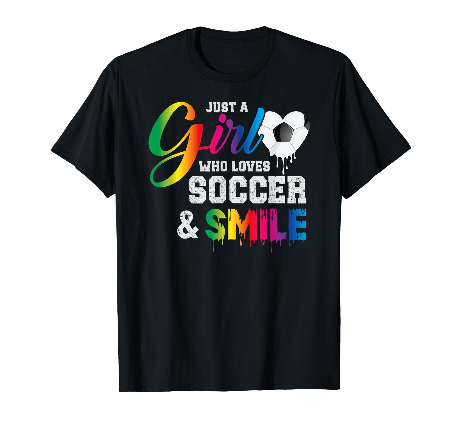 Just Who Loves Soccer And Slime T-Shirt - Aesthetic Graphic Men Women - T-Shirt, Sweatshirt, Hoodie
