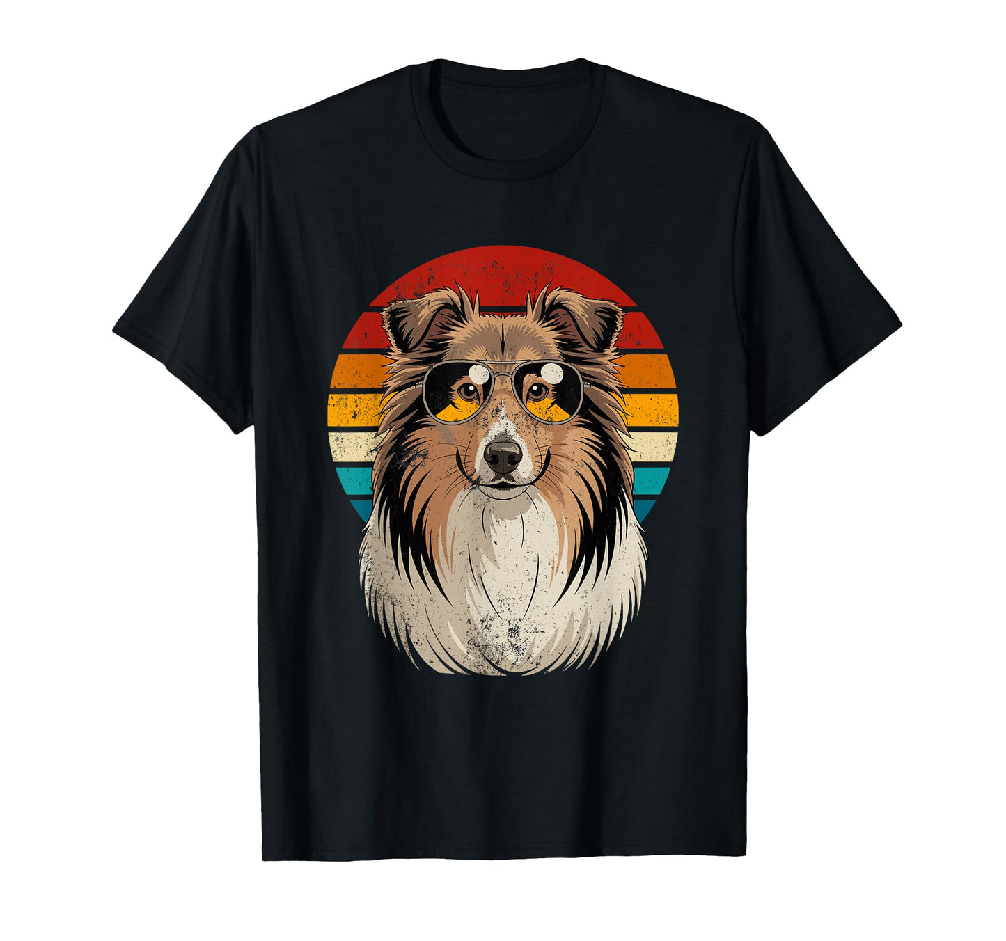 Sheltie Mom Dad Gift Dog Owners T-Shirt - Minimalist Print Unisex - T-Shirt, Sweatshirt, Hoodie