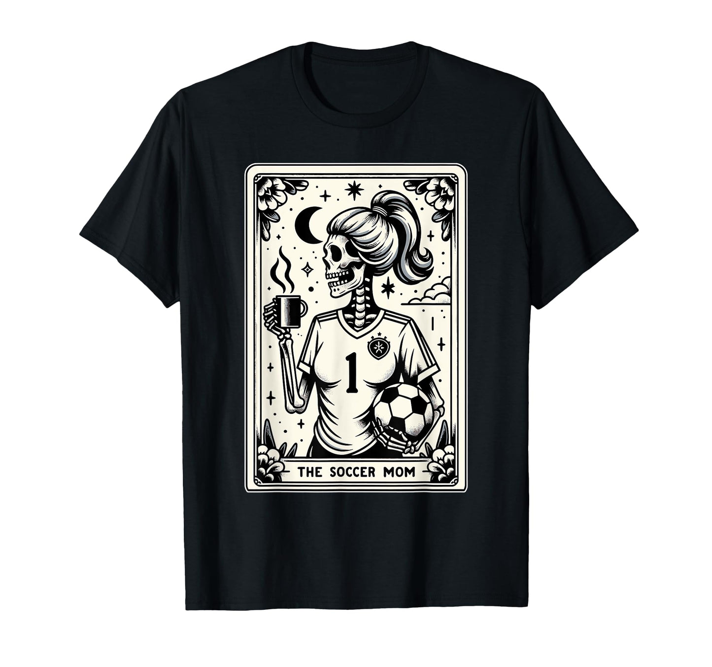 Tarot Card Soccer Mum Soccer Mom T-Shirt - Aesthetic Graphic for Adults - T-Shirt, Sweatshirt, Hoodie