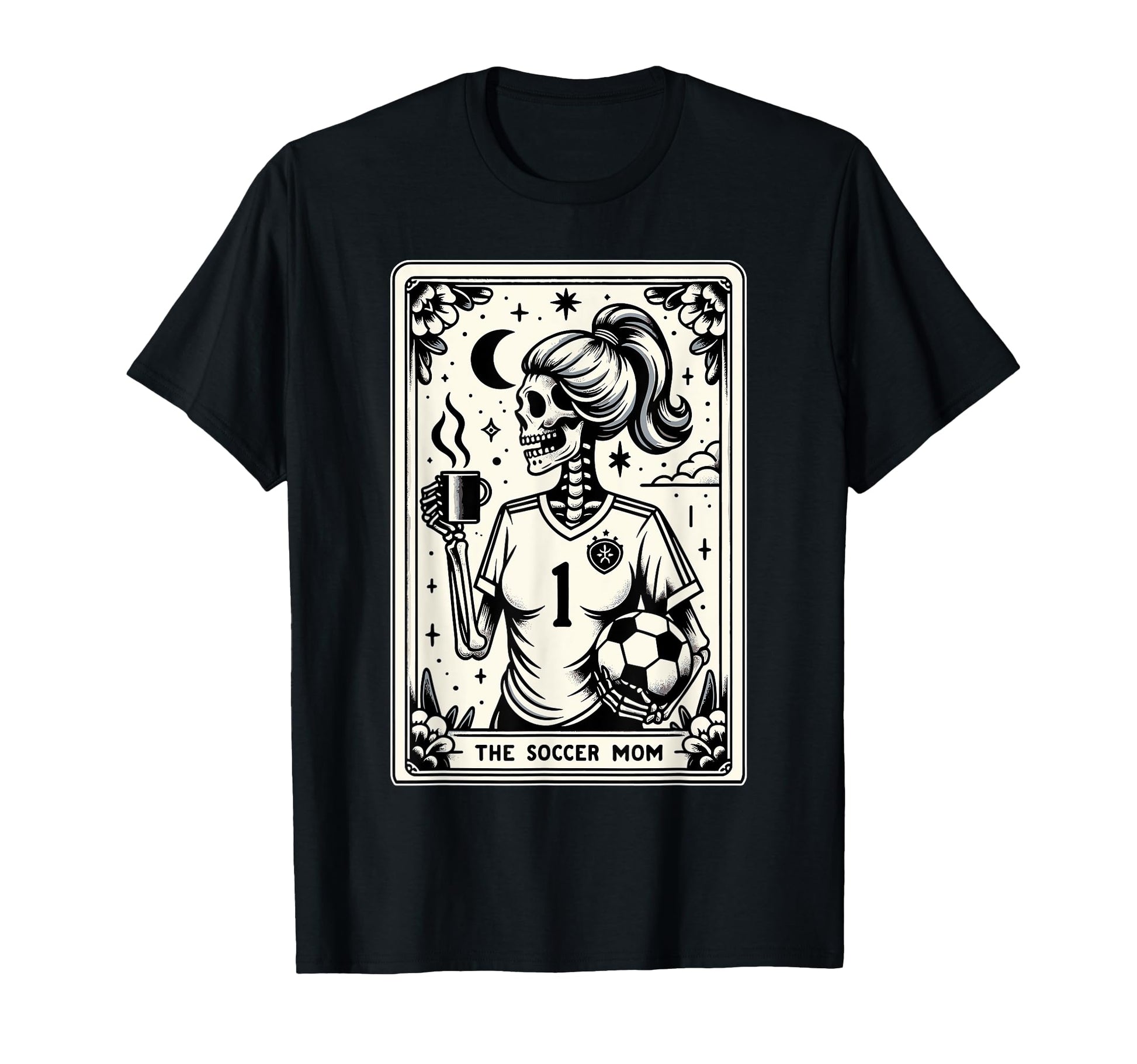 Tarot Card Soccer Mum Soccer Mom T-Shirt - Aesthetic Graphic for Adults - T-Shirt, Sweatshirt, Hoodie