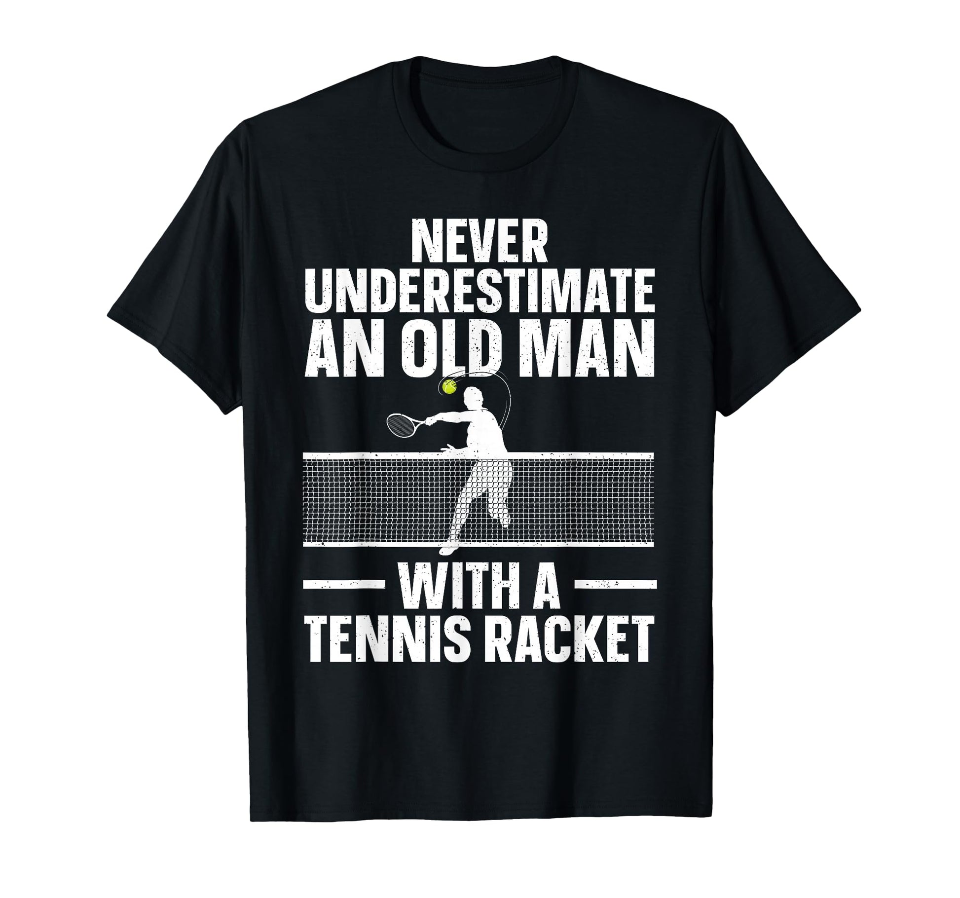 Best Tennis Art Grandpa Tennis Lover T-Shirt - Unique Graphic for Adults - T-Shirt, Sweatshirt, Hoodie