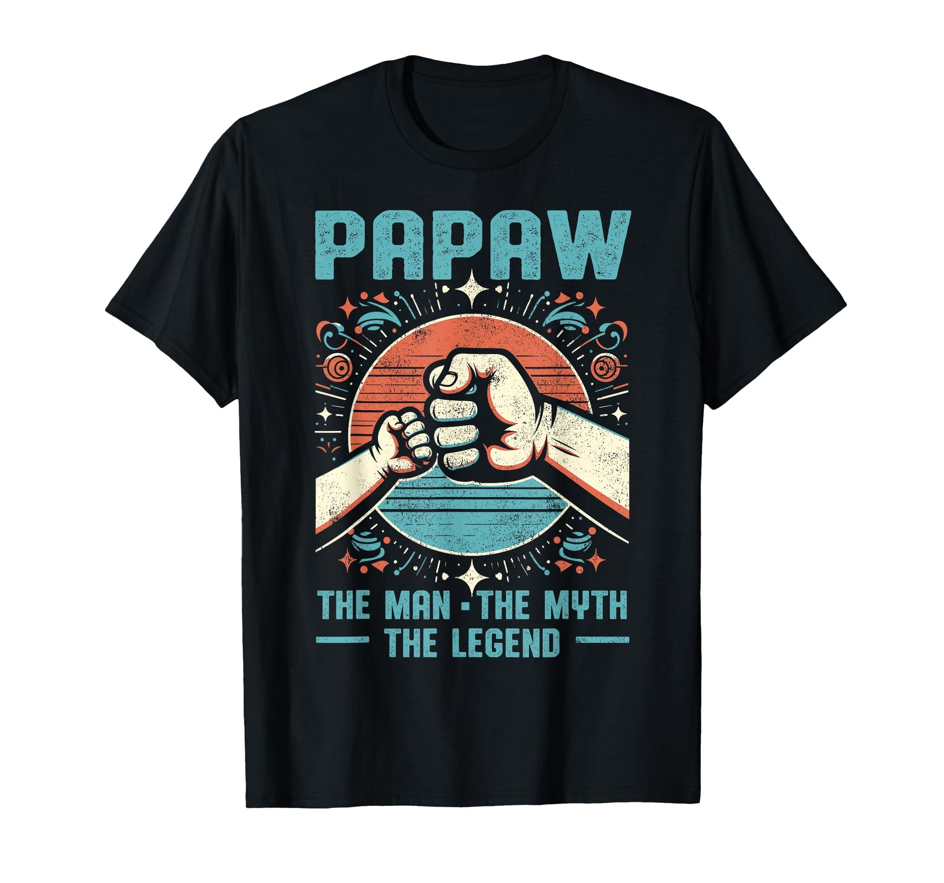 Papaw Myth Legend Dad Grandpa T-Shirt - Aesthetic Graphic for Adults - T-Shirt, Sweatshirt, Hoodie