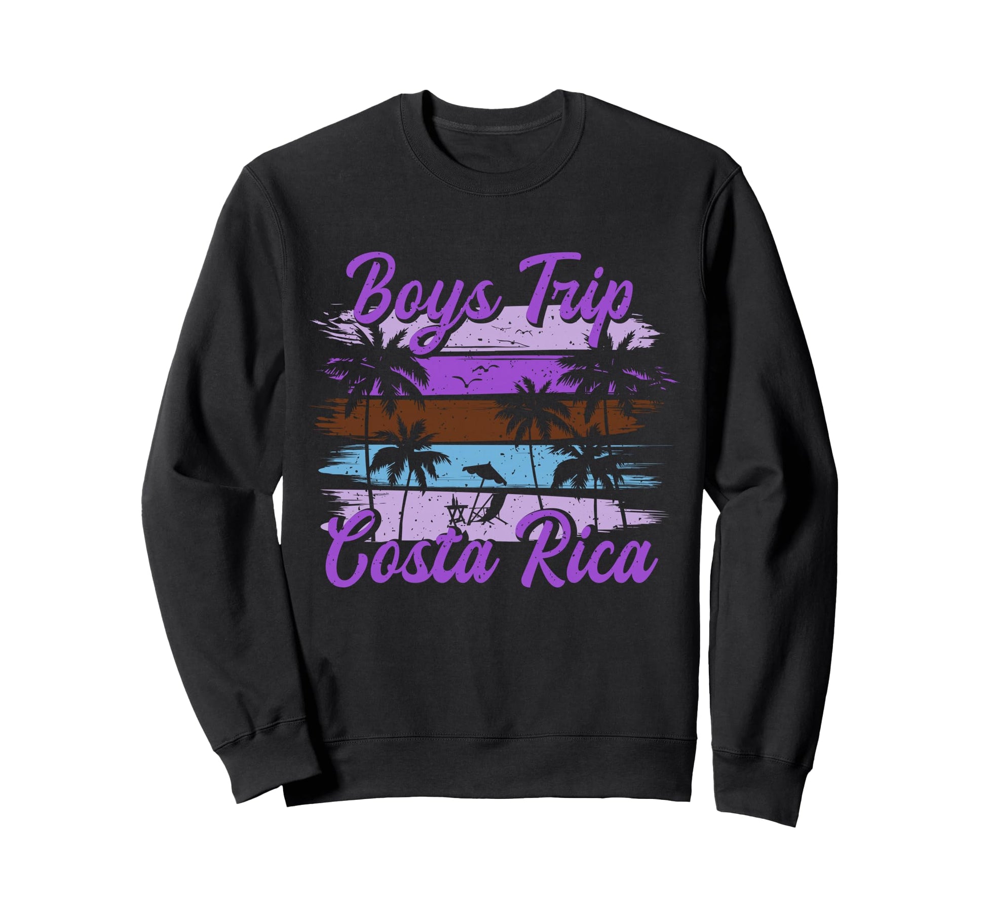 Costa Rica Guys Trip Funny Matching Sweatshirt - Trendy Graphic Men Women - T-Shirt, Sweatshirt, Hoodie