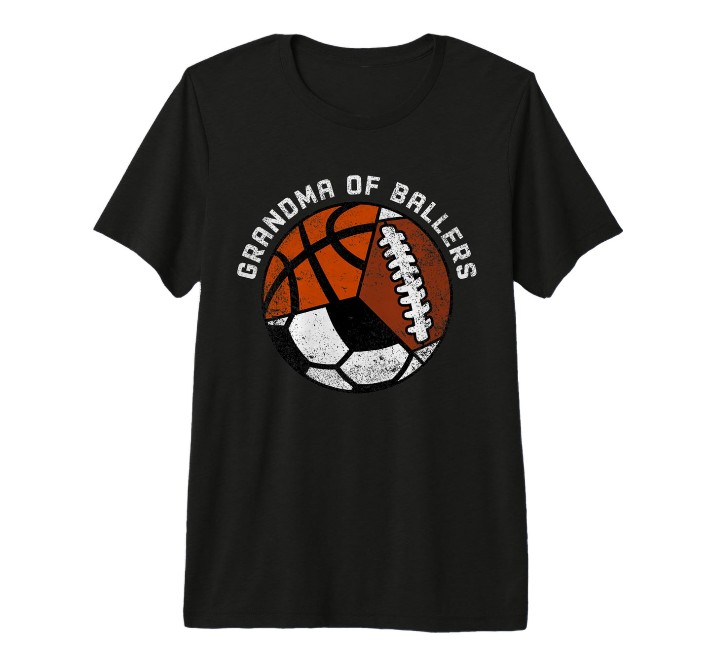 Grandma Ballers Funny Football Soccer T-Shirt - Streetwear Style Unisex - T-Shirt, Sweatshirt, Hoodie