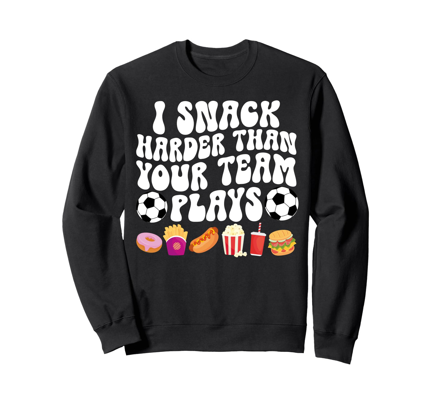 Soccer Sister Groovy Soccer Sis Sweatshirt - Trendy Graphic Men Women - T-Shirt, Sweatshirt, Hoodie
