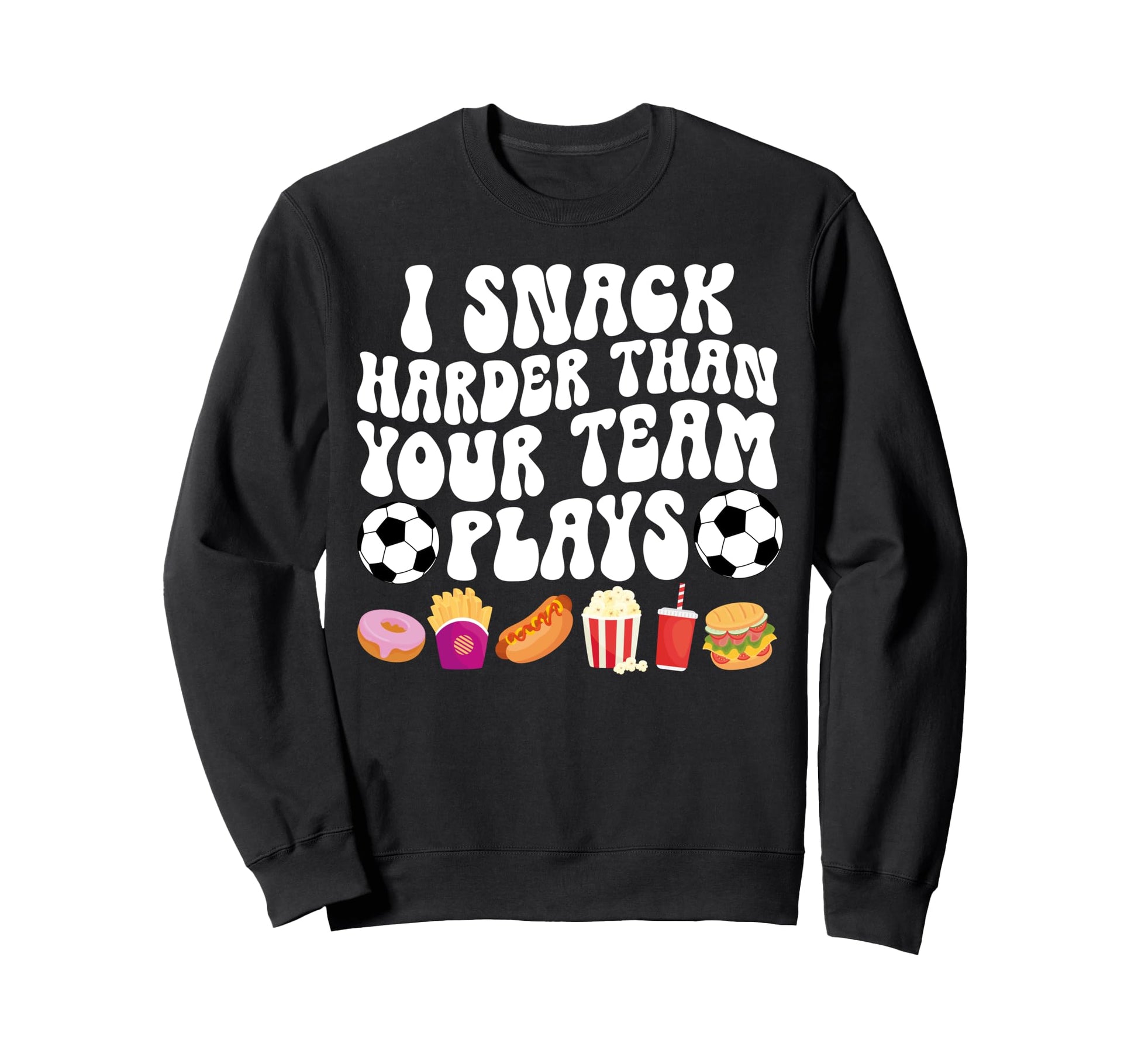 Soccer Sister Groovy Soccer Sis Sweatshirt - Trendy Graphic Men Women - T-Shirt, Sweatshirt, Hoodie