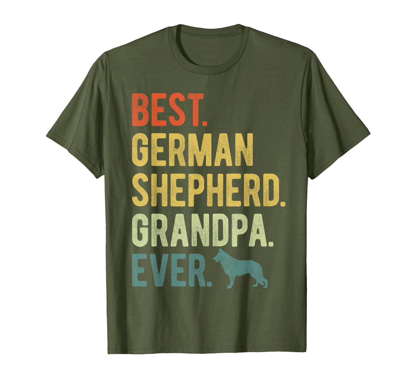 Best German Shepherd Grandpa Ever Dog T-Shirt - Streetwear Style Men Women - T-Shirt, Sweatshirt, Hoodie