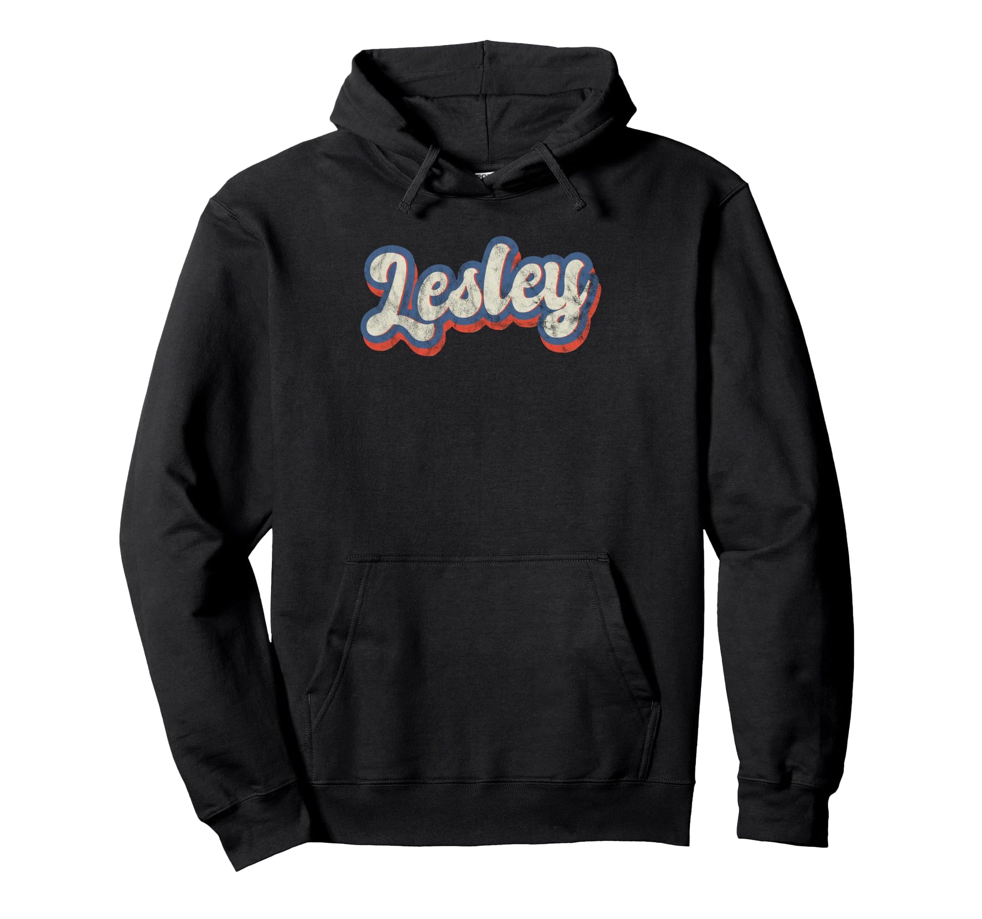 Lesley Personalized Name Custom Lettering Hoodie - Minimalist Print Unisex - T-Shirt, Sweatshirt, Hoodie