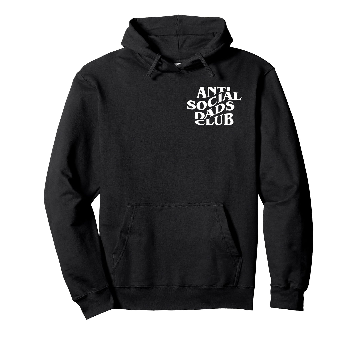 Anti Social Dads Club Funny Fathers Day Hoodie - Custom Art Print Unisex - T-Shirt, Sweatshirt, Hoodie