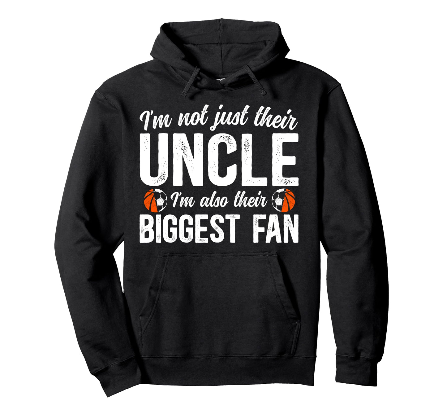 Their Biggest Fan Soccer Basketball Hoodie - Custom Art Print for Adults - T-Shirt, Sweatshirt, Hoodie