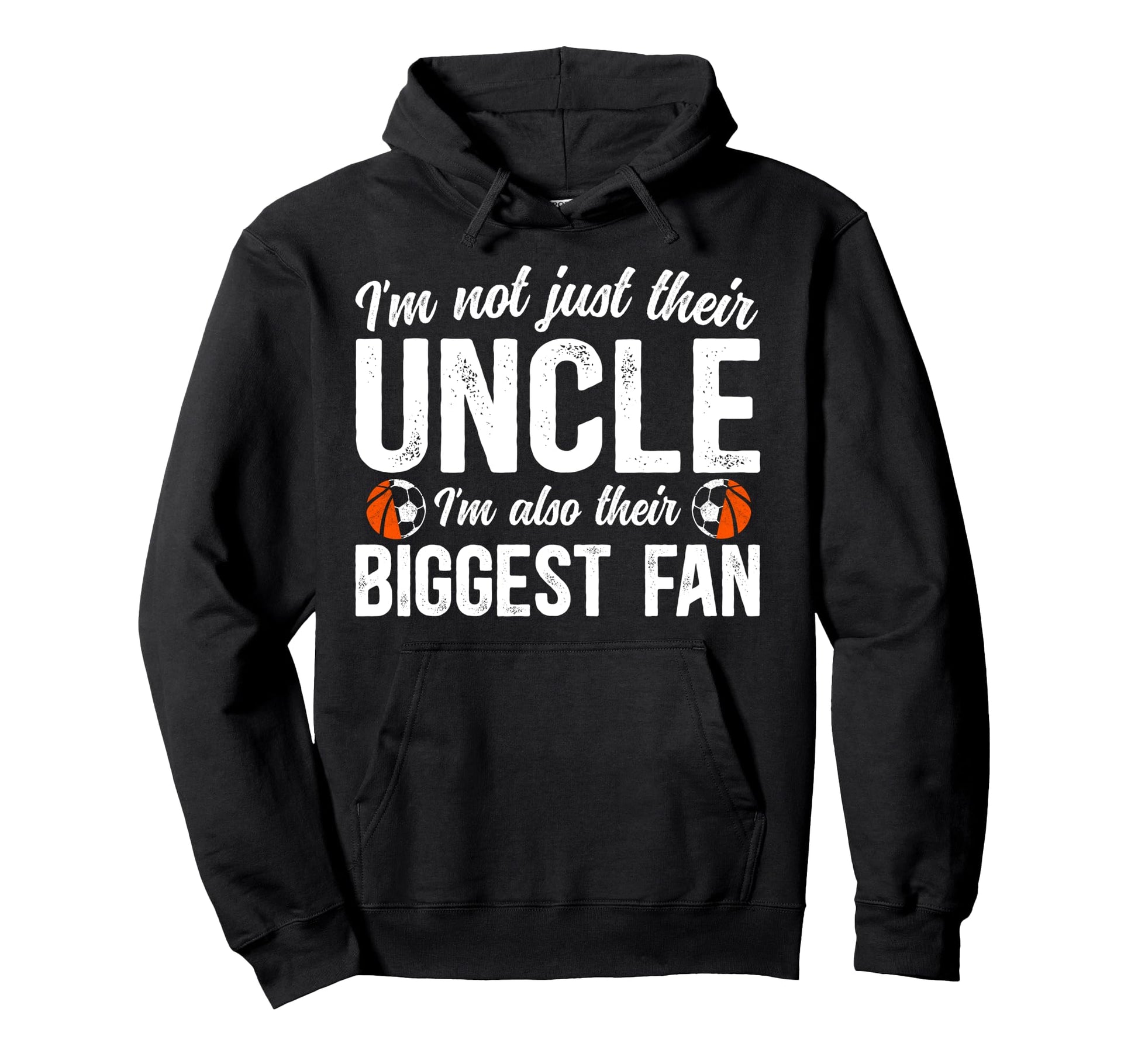 Their Biggest Fan Soccer Basketball Hoodie - Custom Art Print for Adults - T-Shirt, Sweatshirt, Hoodie