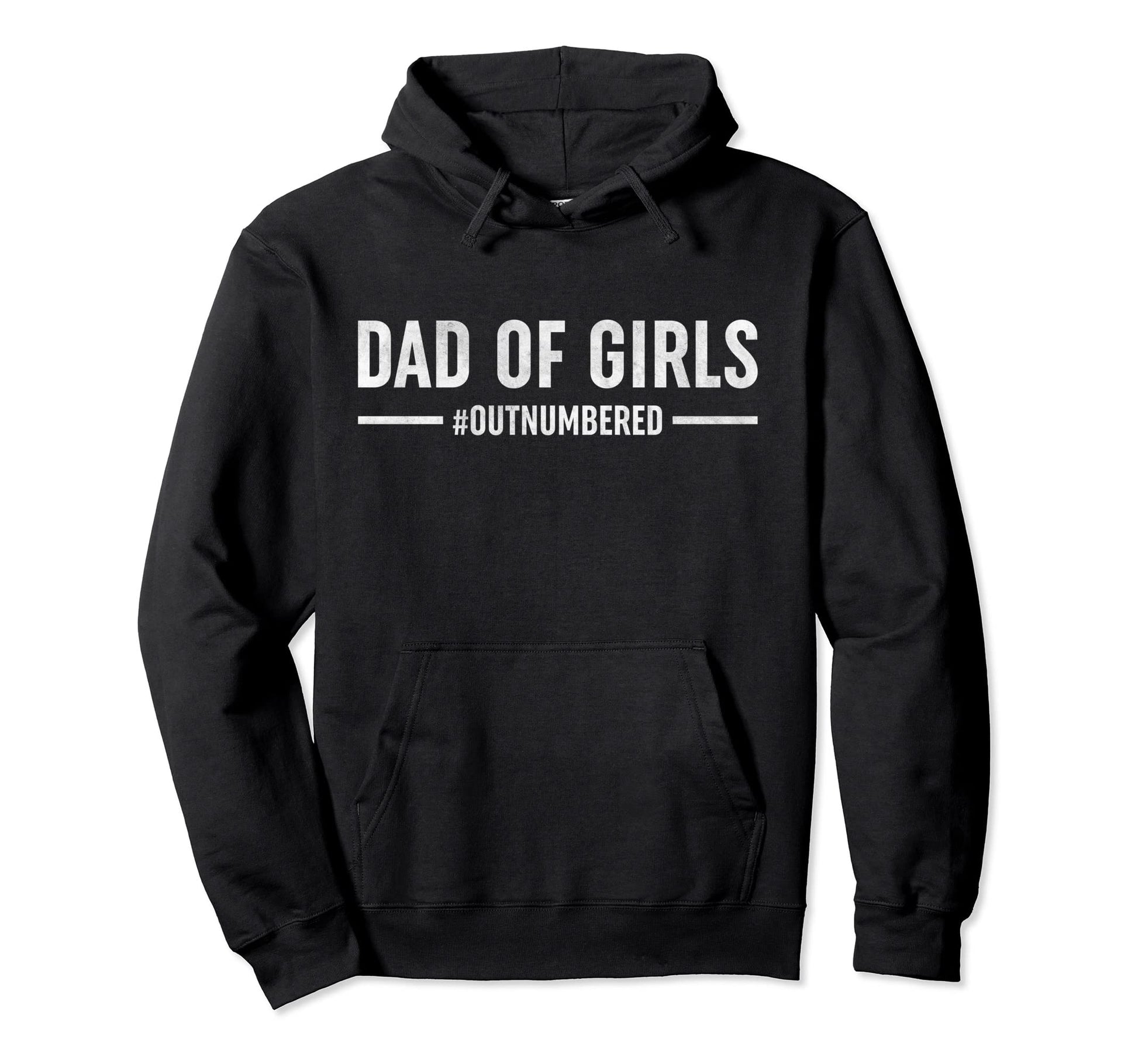 Dad Outnumbered Funny Daddy Dad Fathers Hoodie - Aesthetic Graphic Unisex - T-Shirt, Sweatshirt, Hoodie