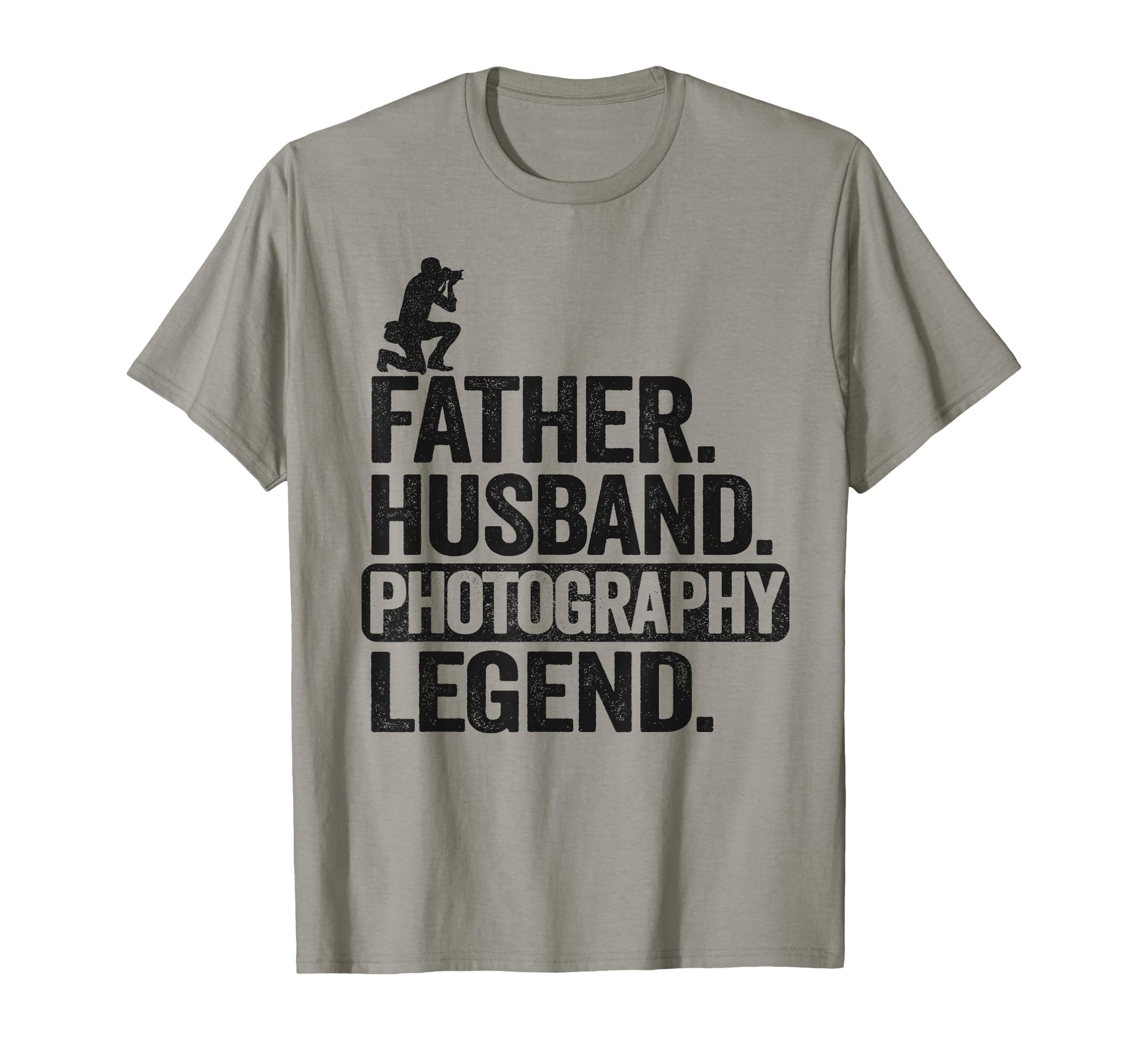 Father Husband Photography Legend T-Shirt - Aesthetic Graphic for Adults - T-Shirt, Sweatshirt, Hoodie