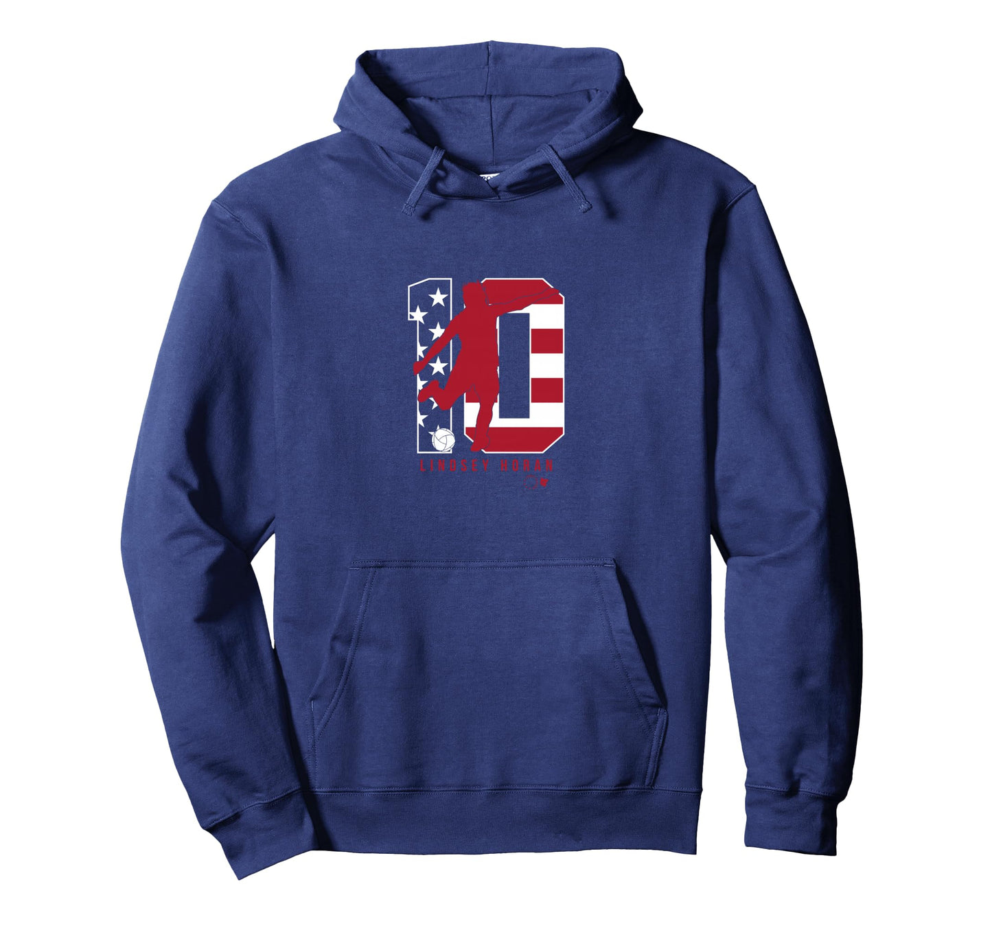Lindsey Horan 10 Uswnt Players Hoodie - Minimalist Print Unisex - T-Shirt, Sweatshirt, Hoodie