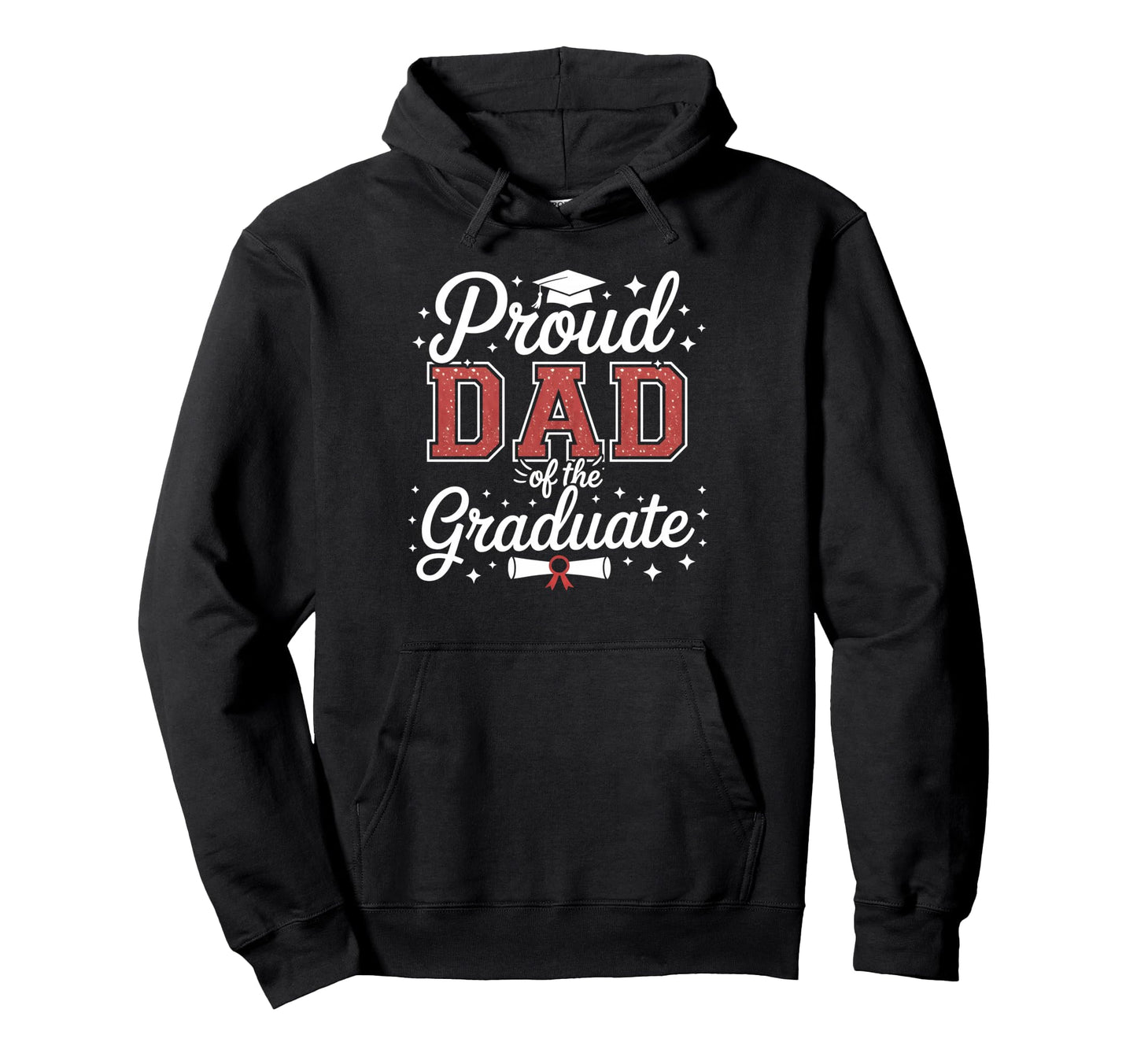 Dad Graduate Class 2026 Senior Hoodie - Aesthetic Graphic for Adults - T-Shirt, Sweatshirt, Hoodie