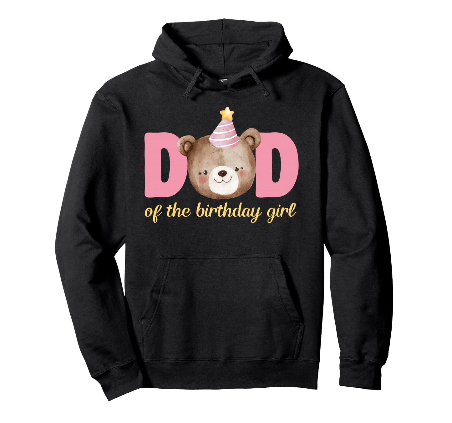 Dad Teddy Bear 1St Birthday Party Family Hoodie - Trendy Graphic Men Women - T-Shirt, Sweatshirt, Hoodie