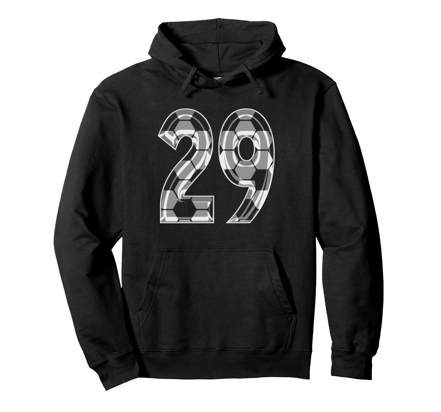 Soccer Number 29 Favorite Player 29 Hoodie - Minimalist Print Unisex - T-Shirt, Sweatshirt, Hoodie