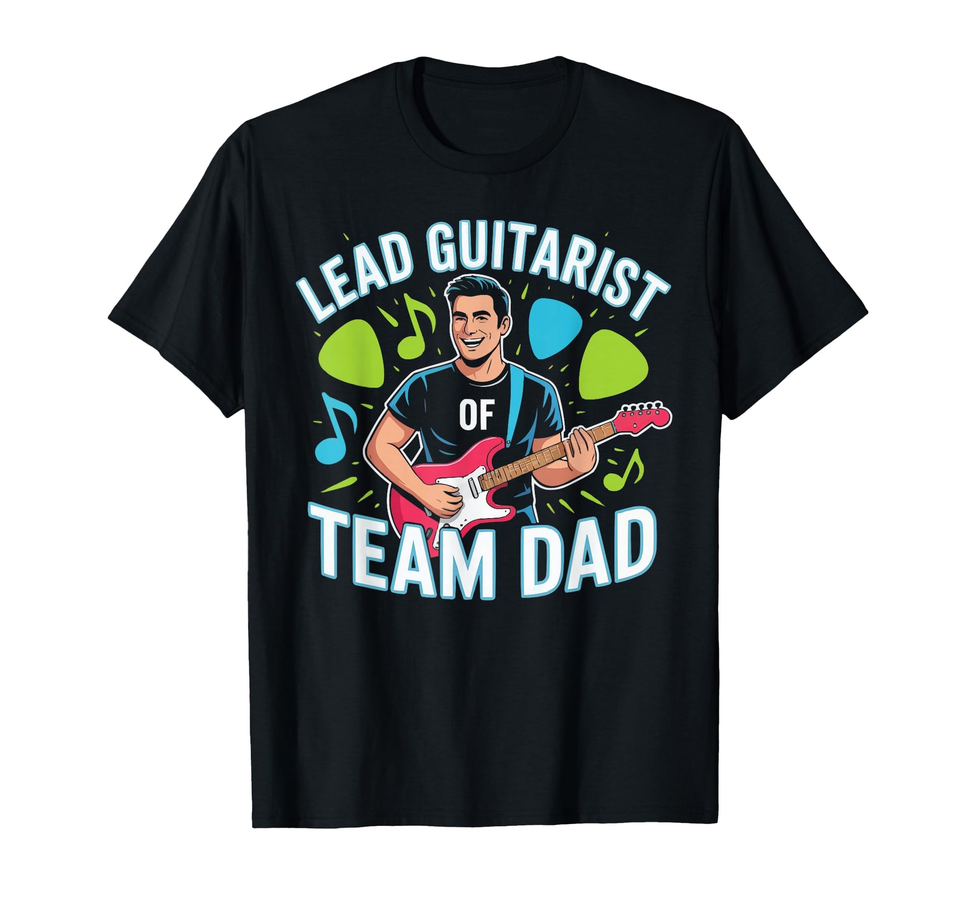 Guitarist Dad Guitar Player T-Shirt - Casual Everyday Wear for Adults - T-Shirt, Sweatshirt, Hoodie