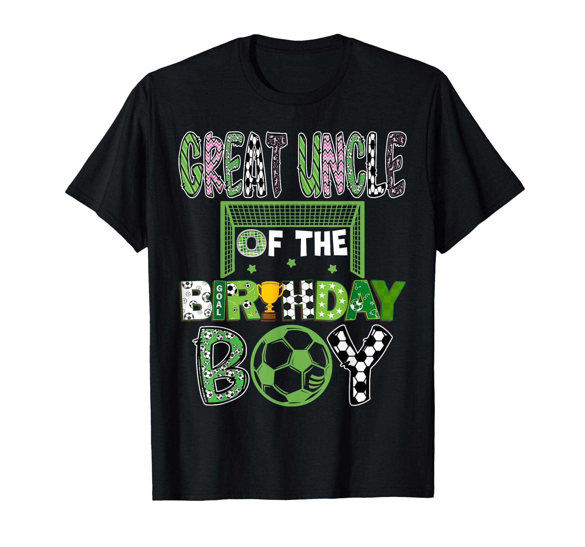 Great Uncle Birthday Soccer Player T-Shirt - Streetwear Style for Adults - T-Shirt, Sweatshirt, Hoodie