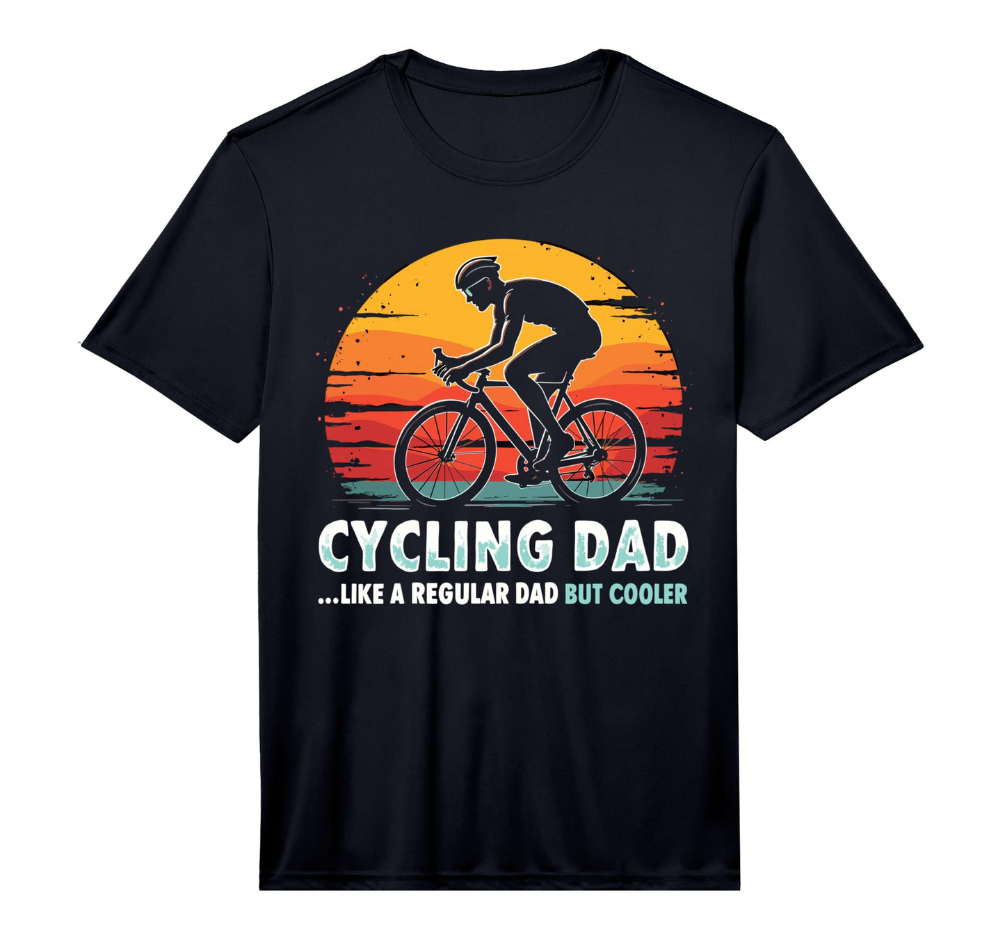 Mens Cycling Dad Racing Bike Cycling T-Shirt - Custom Art Print Unisex - T-Shirt, Sweatshirt, Hoodie