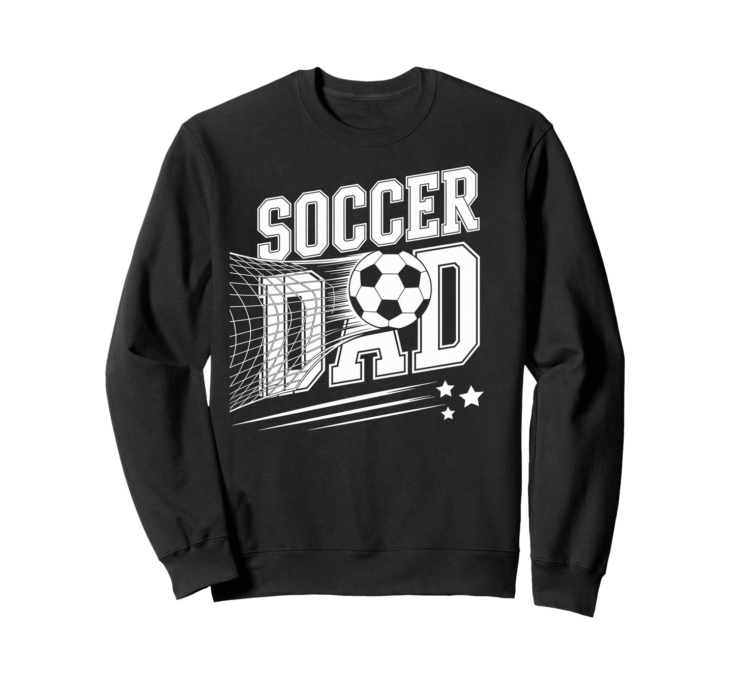 Soccer Dad Football Soccer Player Sweatshirt - Graphic Print Men Women - T-Shirt, Sweatshirt, Hoodie