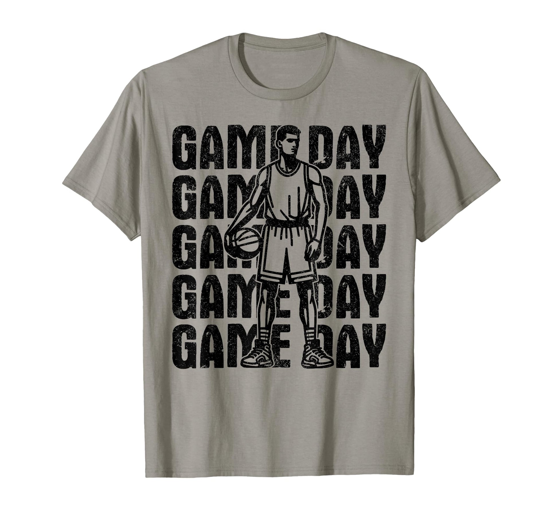 Game Day Basketball Basketball Mom T-Shirt - Unique Graphic for Adults - T-Shirt, Sweatshirt, Hoodie