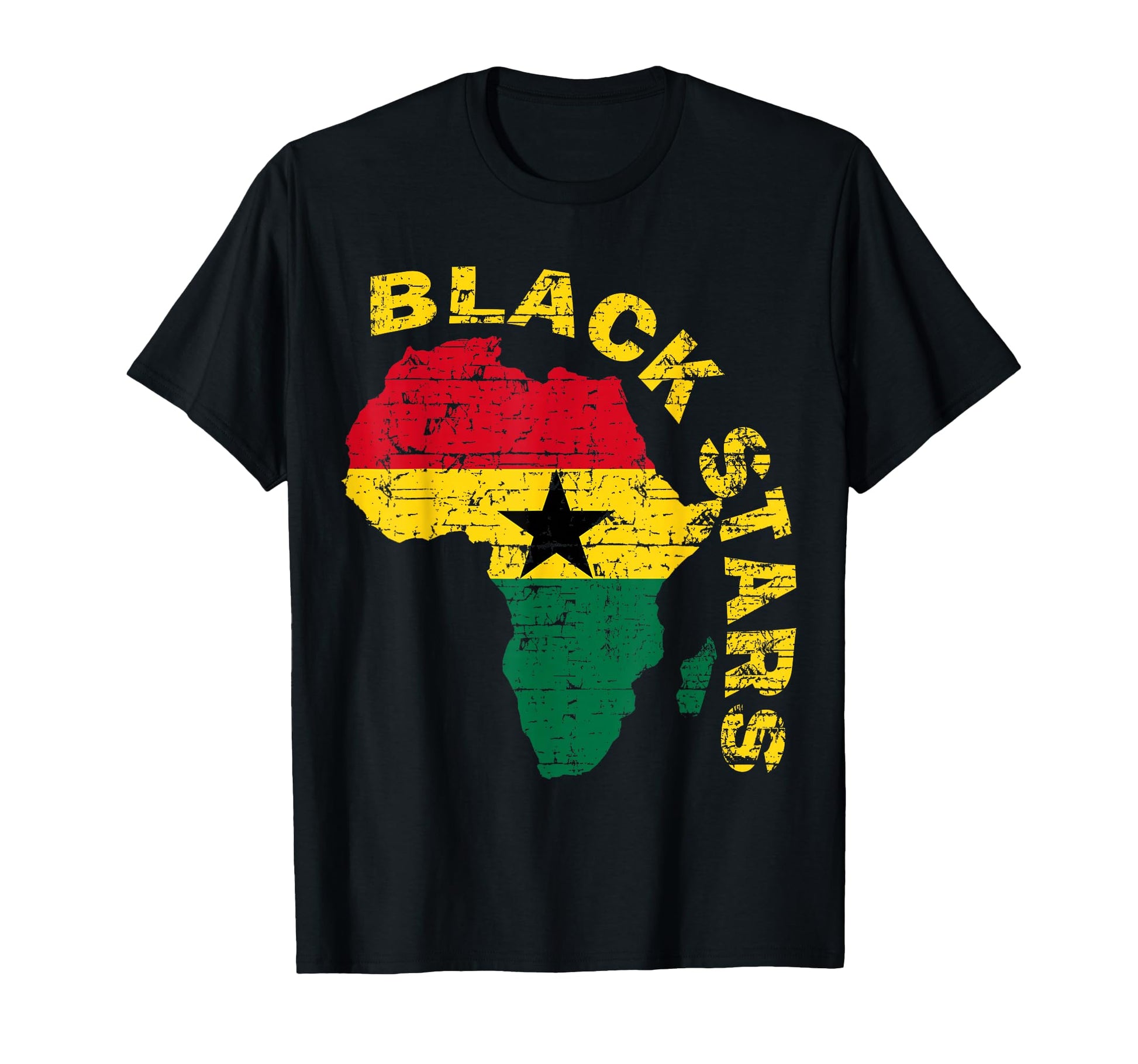 Blackstars Ghana African Soccer T-Shirt - Aesthetic Graphic Men Women - T-Shirt, Sweatshirt, Hoodie