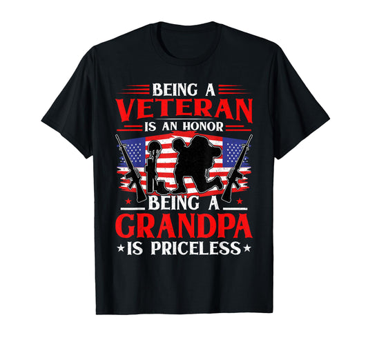 Being Veteran Is Honor Being T-Shirt - Casual Everyday Wear Men Women - T-Shirt, Sweatshirt, Hoodie
