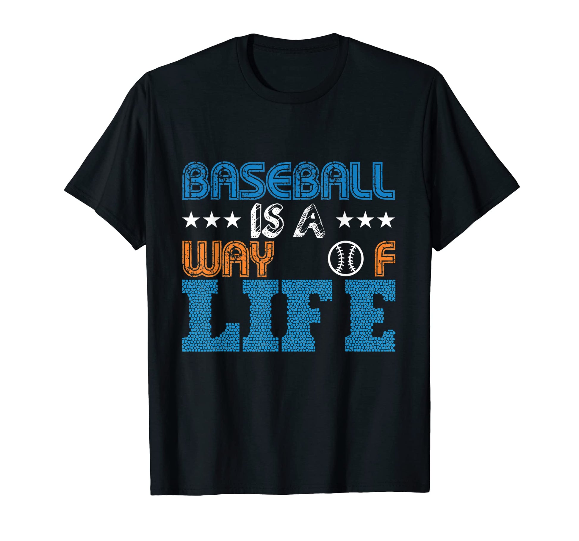 Baseball Is Way Life Baseball Player T-Shirt - Unique Graphic for Adults - T-Shirt, Sweatshirt, Hoodie