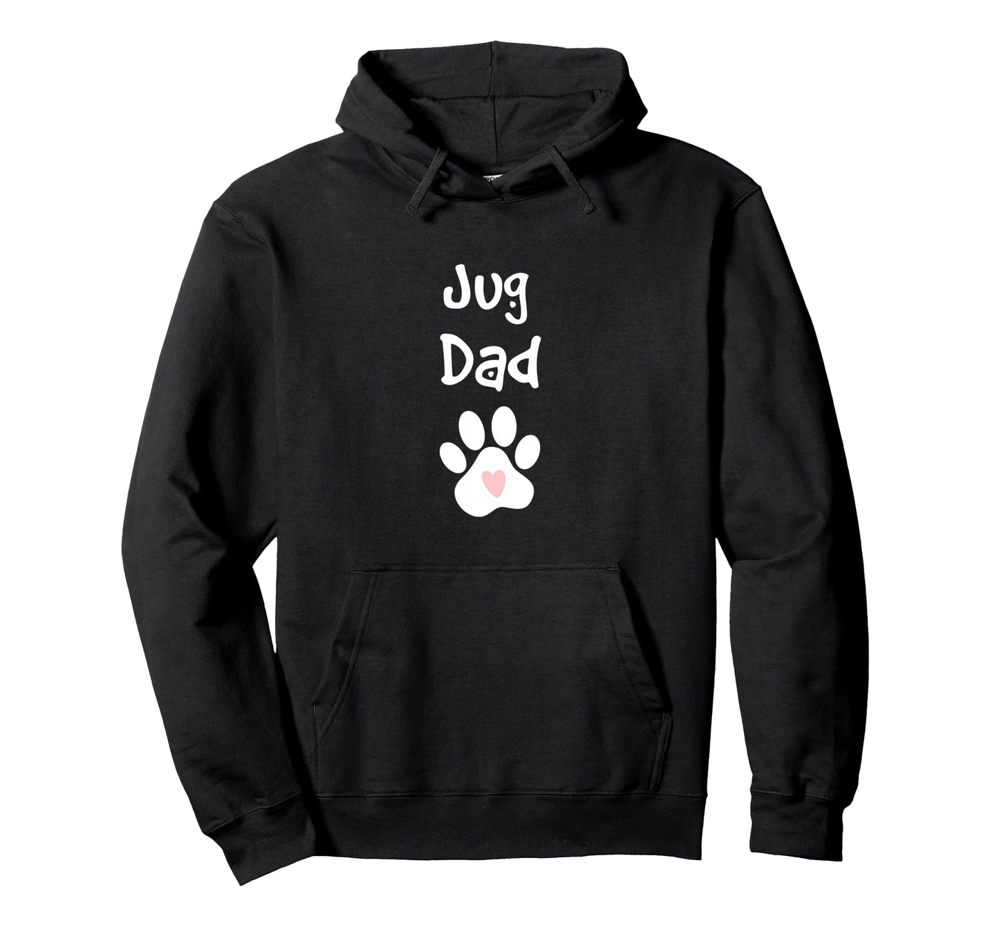 Jug Dad Jack Russell Terrier Pug Mix Hoodie - Streetwear Style for Adults - T-Shirt, Sweatshirt, Hoodie