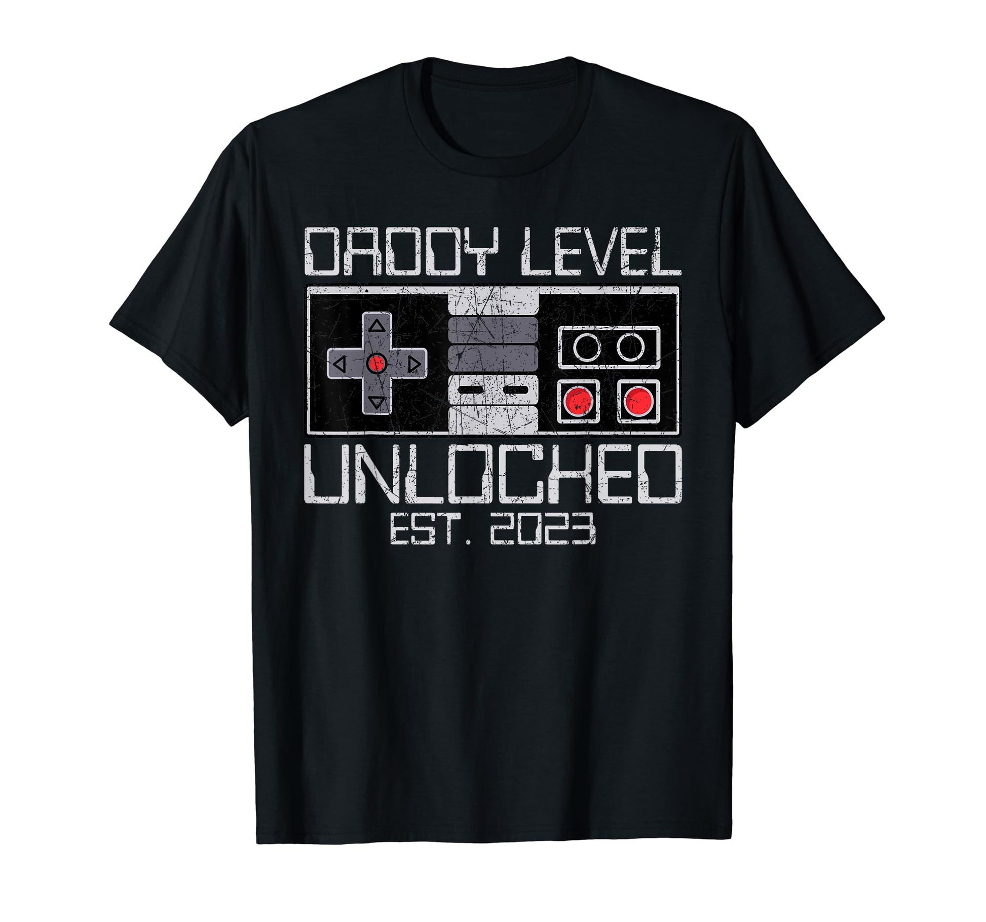Daddy Level Unlocked 2023 Leveled Up T-Shirt - Novelty Apparel Men Women - T-Shirt, Sweatshirt, Hoodie