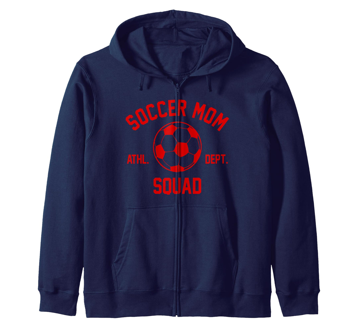 Soccer Mom Squad Gifts Hoodie - Novelty Apparel for Adults - T-Shirt, Sweatshirt, Hoodie