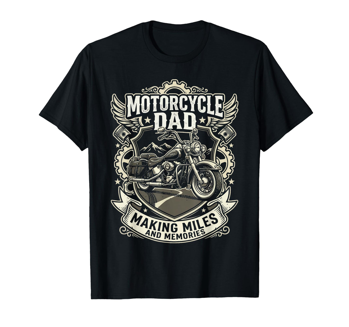 Motorcycle Dad Motorcyle Rider Daddy T-Shirt - Trendy Graphic Unisex - T-Shirt, Sweatshirt, Hoodie