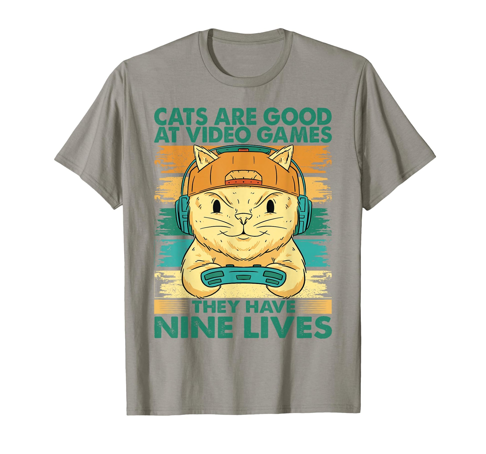 Cats Are Good Video Games Funny Dad T-Shirt - Streetwear Style Men Women - T-Shirt, Sweatshirt, Hoodie