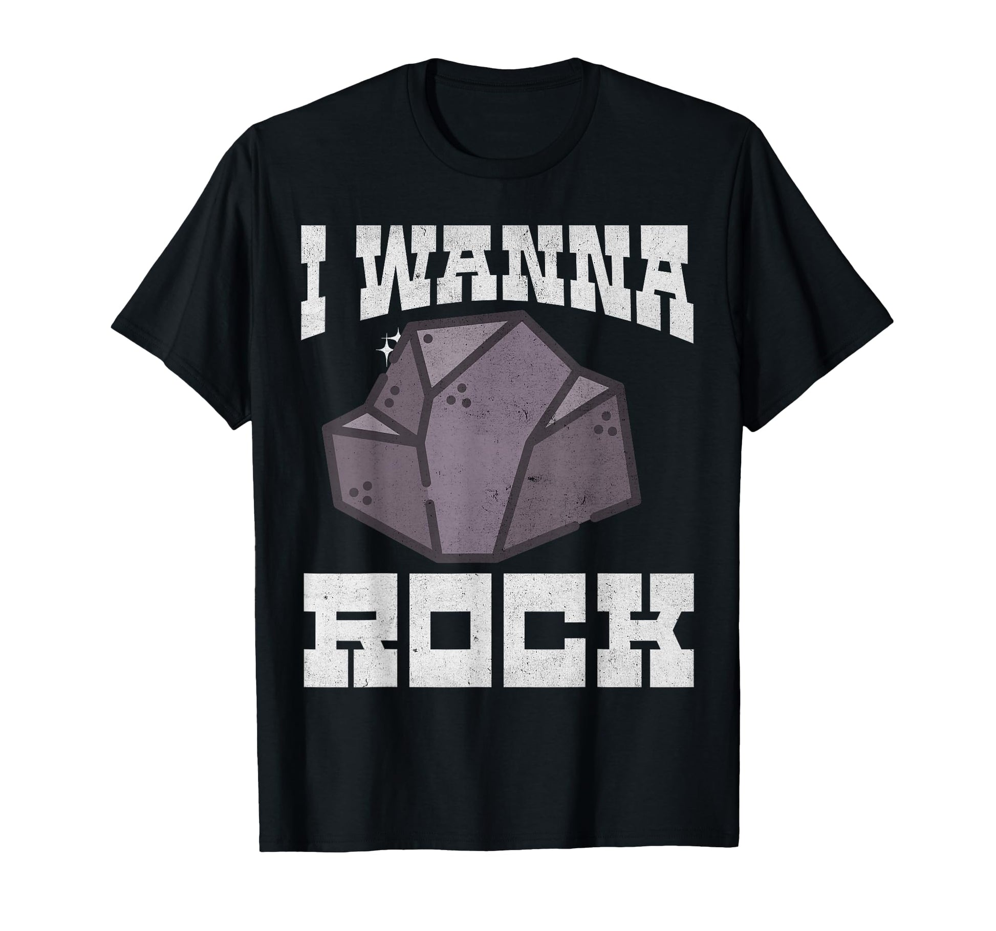 Funny I Wanna Rock Puns T Unique Dad T-Shirt - Aesthetic Graphic Men Women - T-Shirt, Sweatshirt, Hoodie