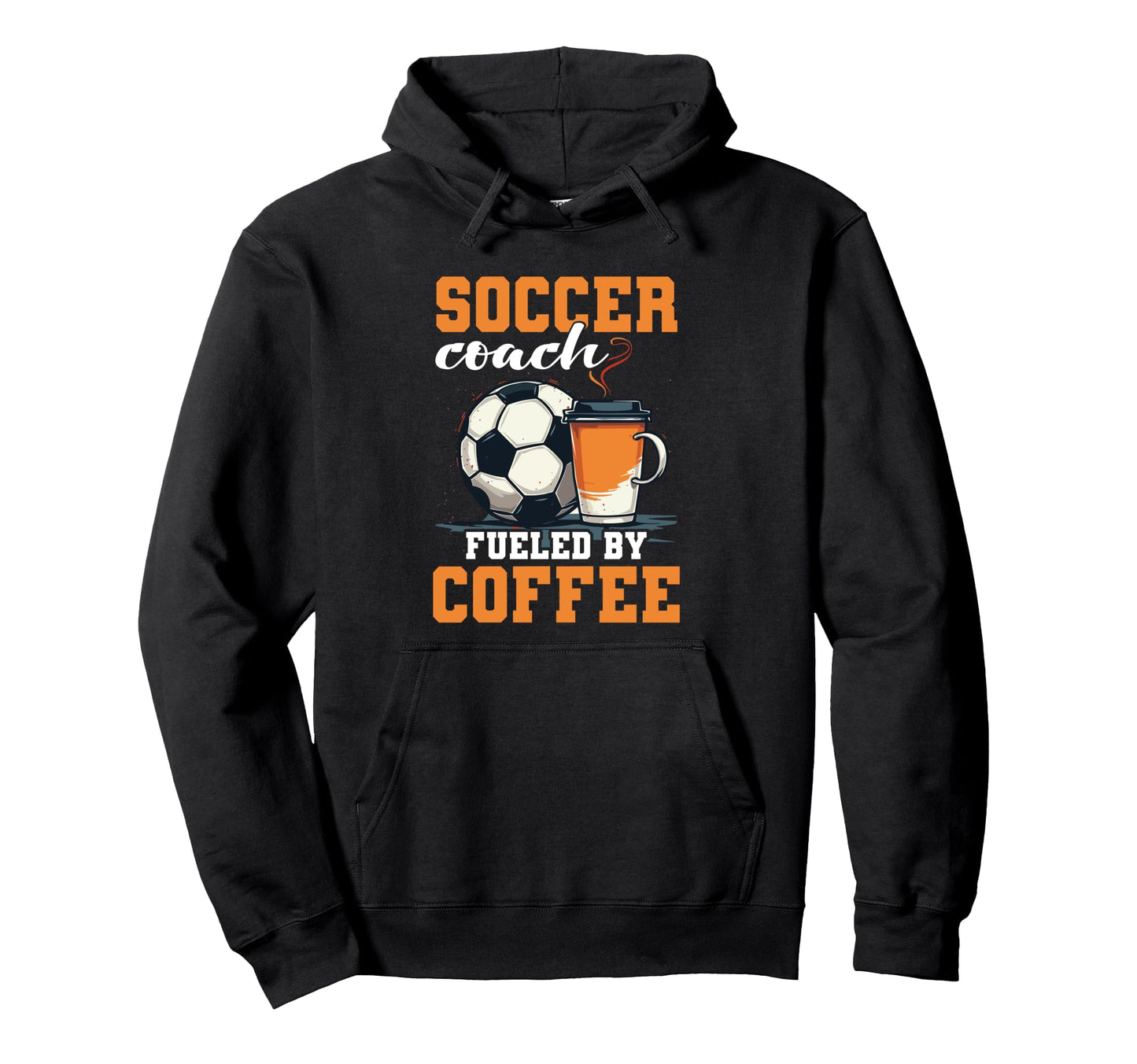 Coaching Soccer Dad Coach Soccer Coach Hoodie - Custom Art Print Unisex - T-Shirt, Sweatshirt, Hoodie