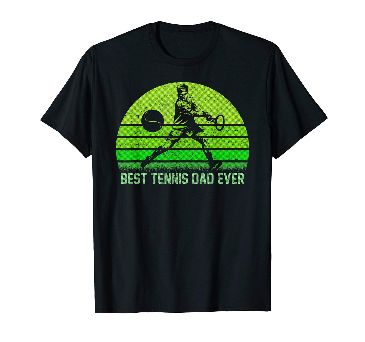 Mens Best Tennis Dad Ever Funny T-Shirt - Trendy Graphic for Adults - T-Shirt, Sweatshirt, Hoodie