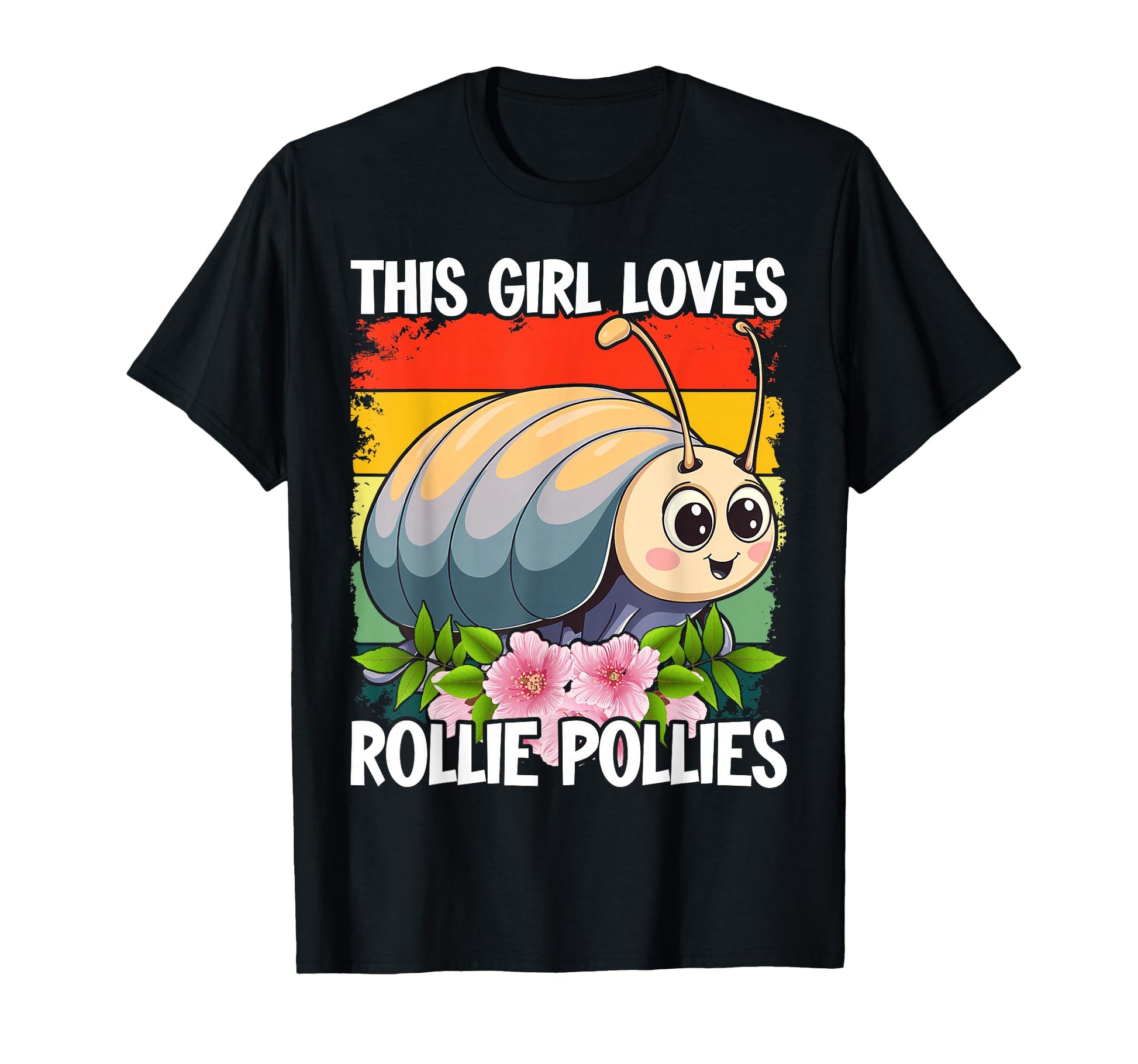 Roly Poly Pill Bug Kawaii This Loves T-Shirt - Minimalist Print Unisex - T-Shirt, Sweatshirt, Hoodie