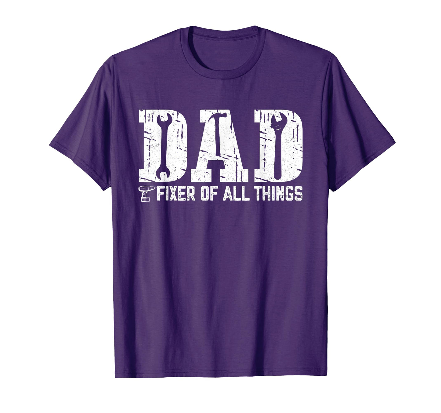 Dad Fixer All Things Funny Fathers Day T-Shirt - Graphic Print Unisex - T-Shirt, Sweatshirt, Hoodie