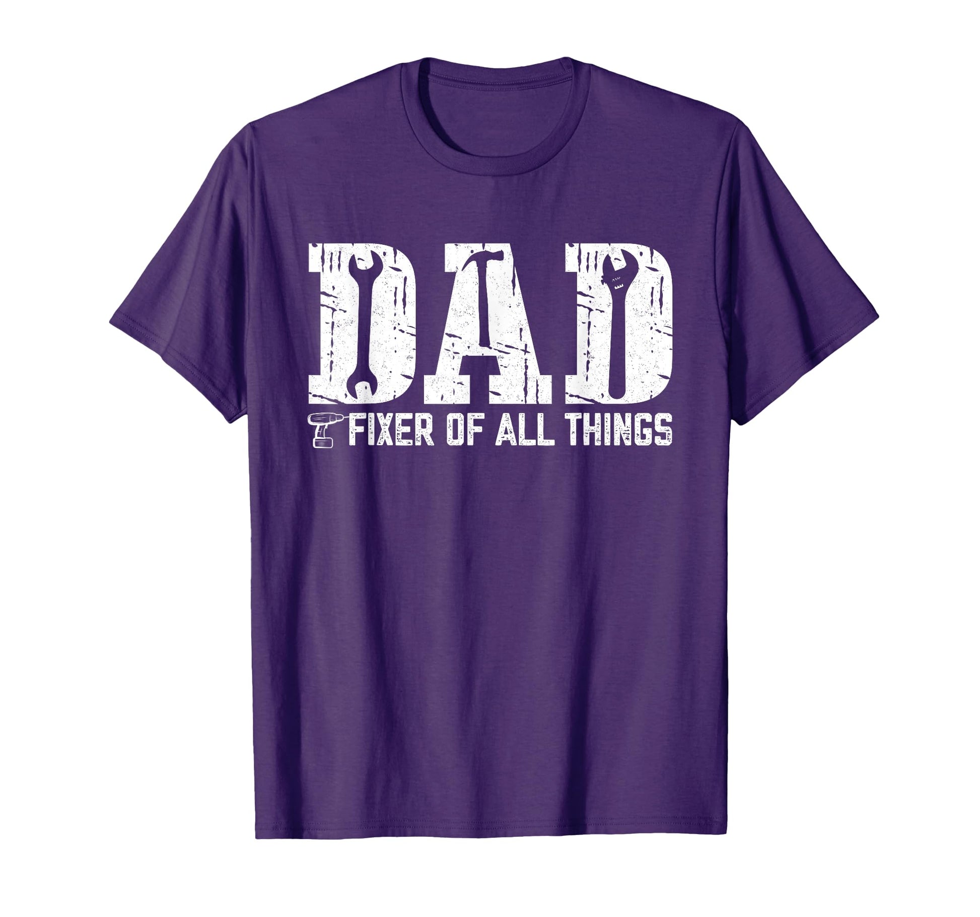 Dad Fixer All Things Funny Fathers Day T-Shirt - Graphic Print Unisex - T-Shirt, Sweatshirt, Hoodie