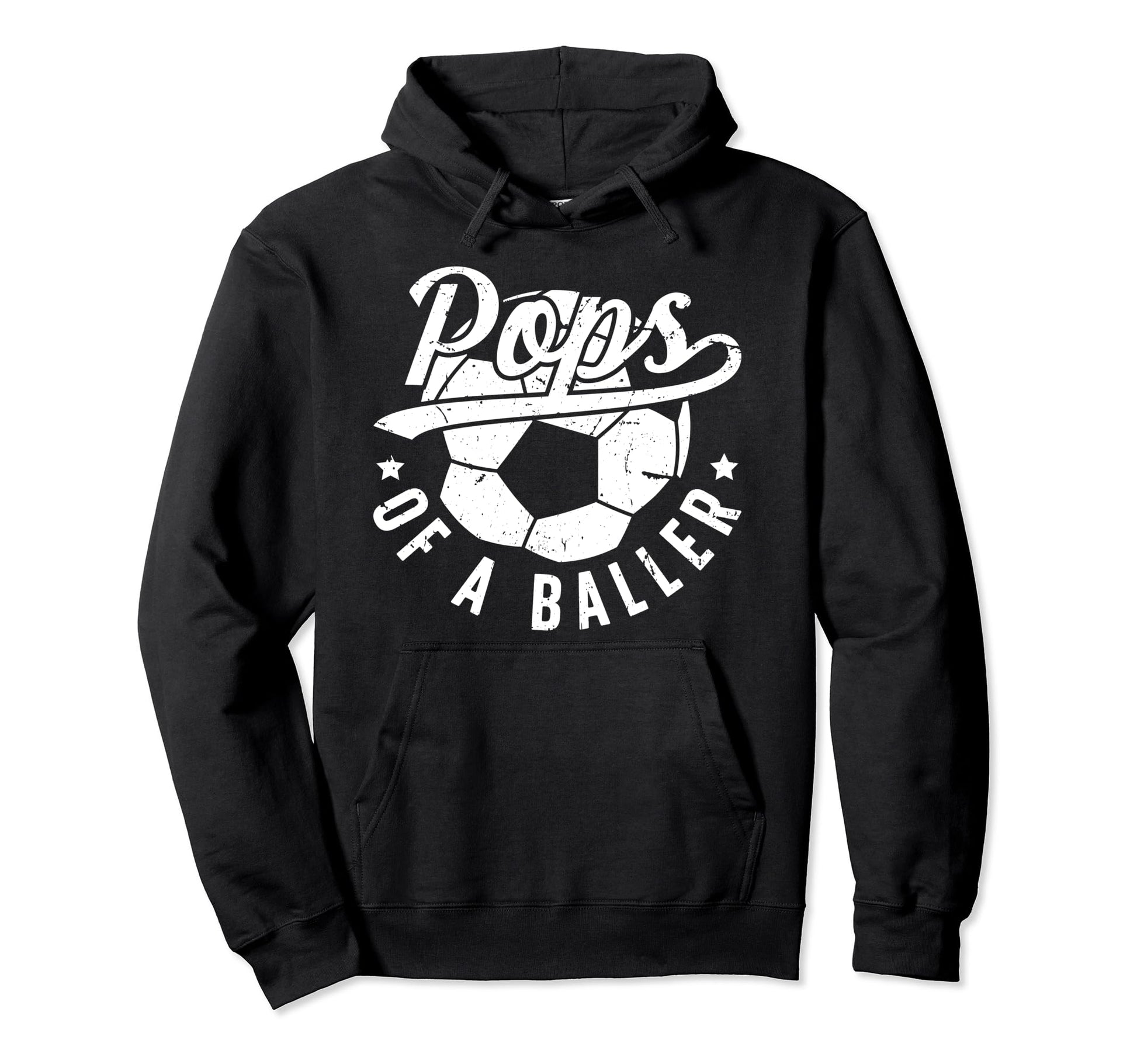 Pops Baller Soccer Pops Soccer Player Hoodie - Custom Art Print for Adults - T-Shirt, Sweatshirt, Hoodie