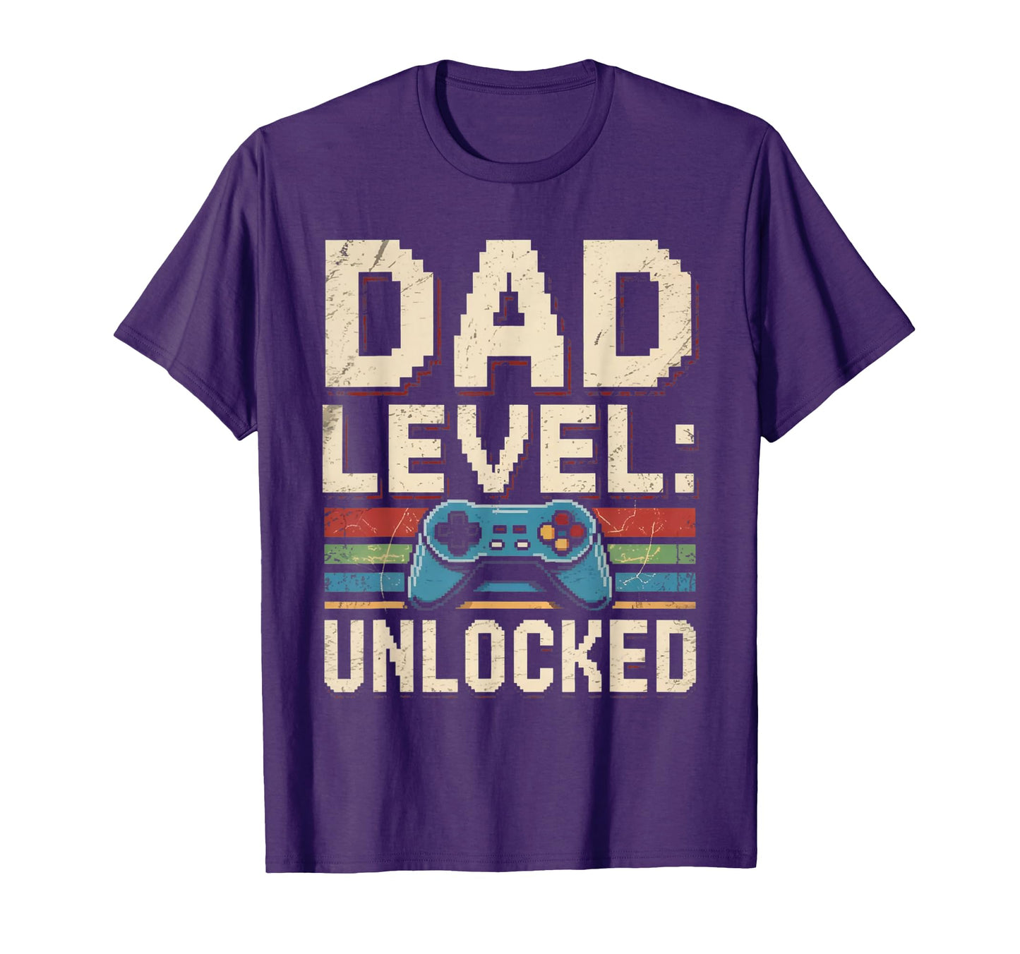 Dad Level Unlocked Gamer Fathers Day Gifts T-Shirt - Novelty Apparel Unisex - T-Shirt, Sweatshirt, Hoodie