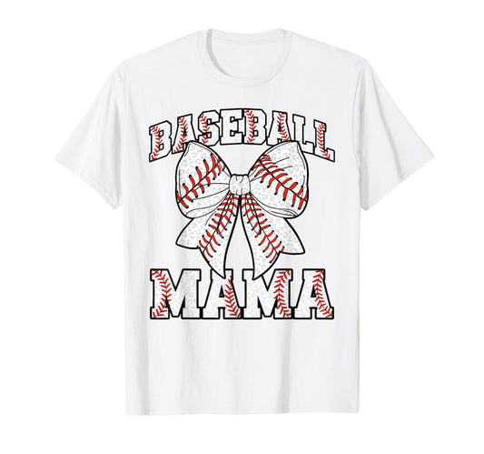 Baseball Mama Sports Mom Leopard T-Shirt - Streetwear Style Unisex - T-Shirt, Sweatshirt, Hoodie