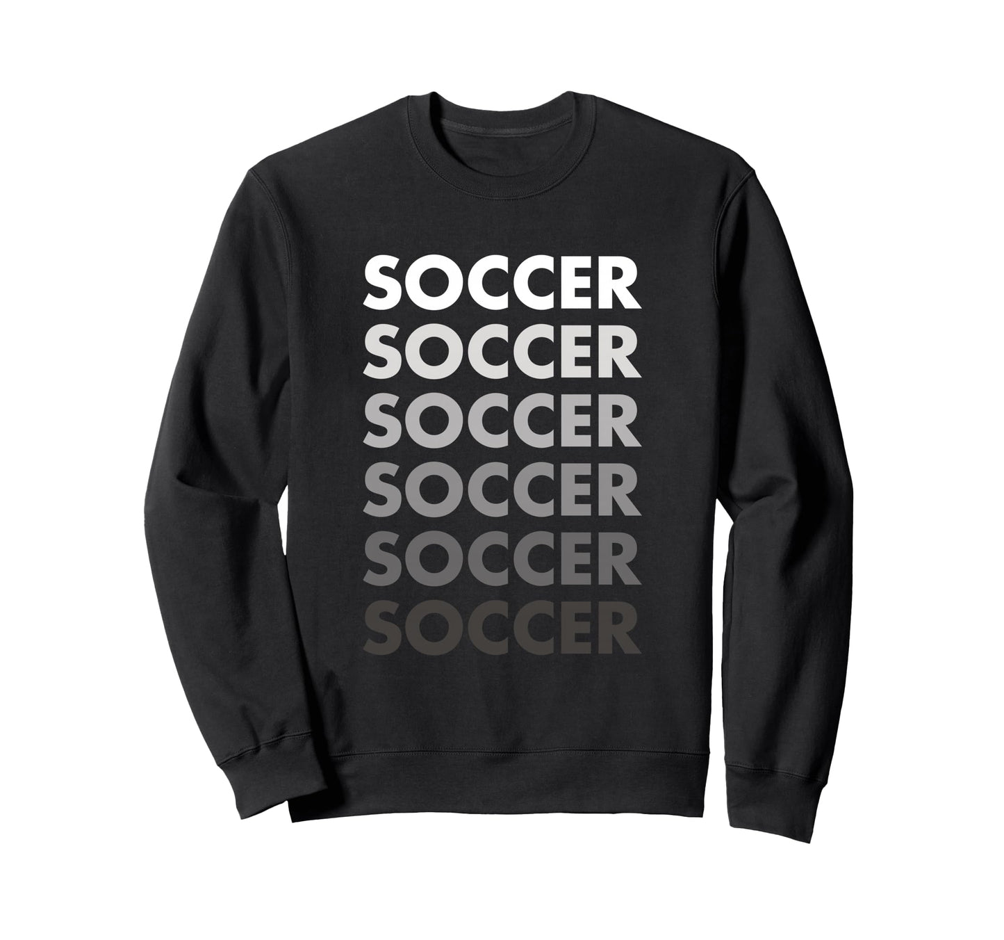 Soccer Player Present Soccer Sweatshirt - Casual Everyday Wear for Adults - T-Shirt, Sweatshirt, Hoodie