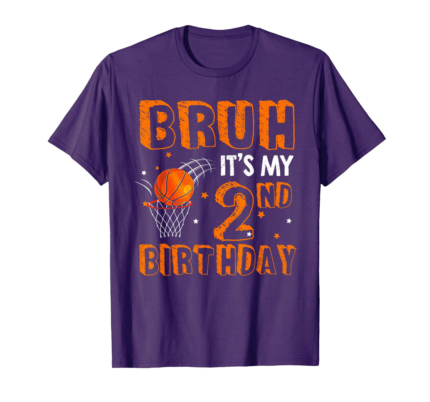 Bruh Its My 2Nd Birthday 2 Year Old T-Shirt - Streetwear Style Unisex - T-Shirt, Sweatshirt, Hoodie