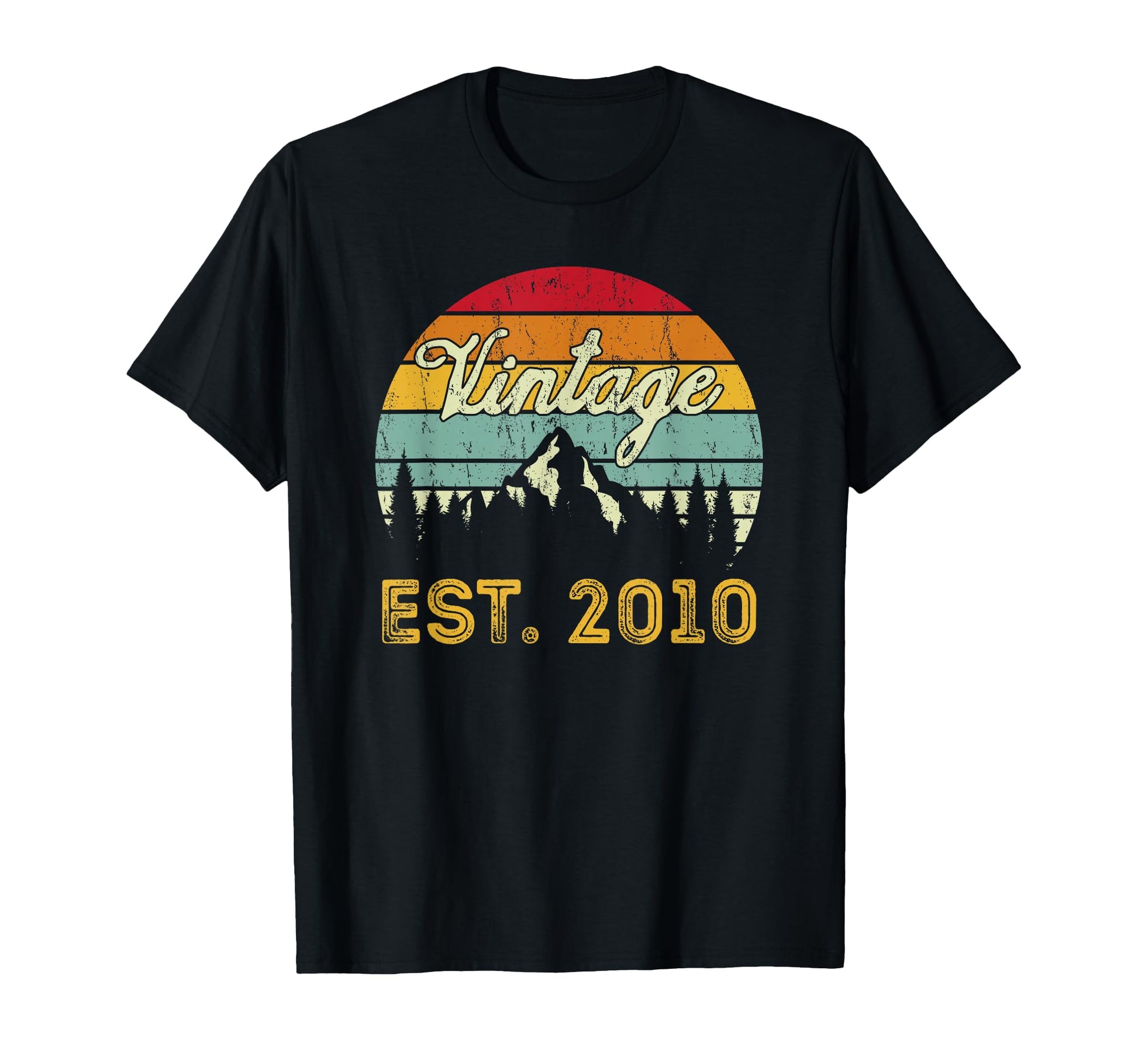 Est 2010 Birthday Year 2010 T-Shirt - Novelty Apparel Men Women - T-Shirt, Sweatshirt, Hoodie