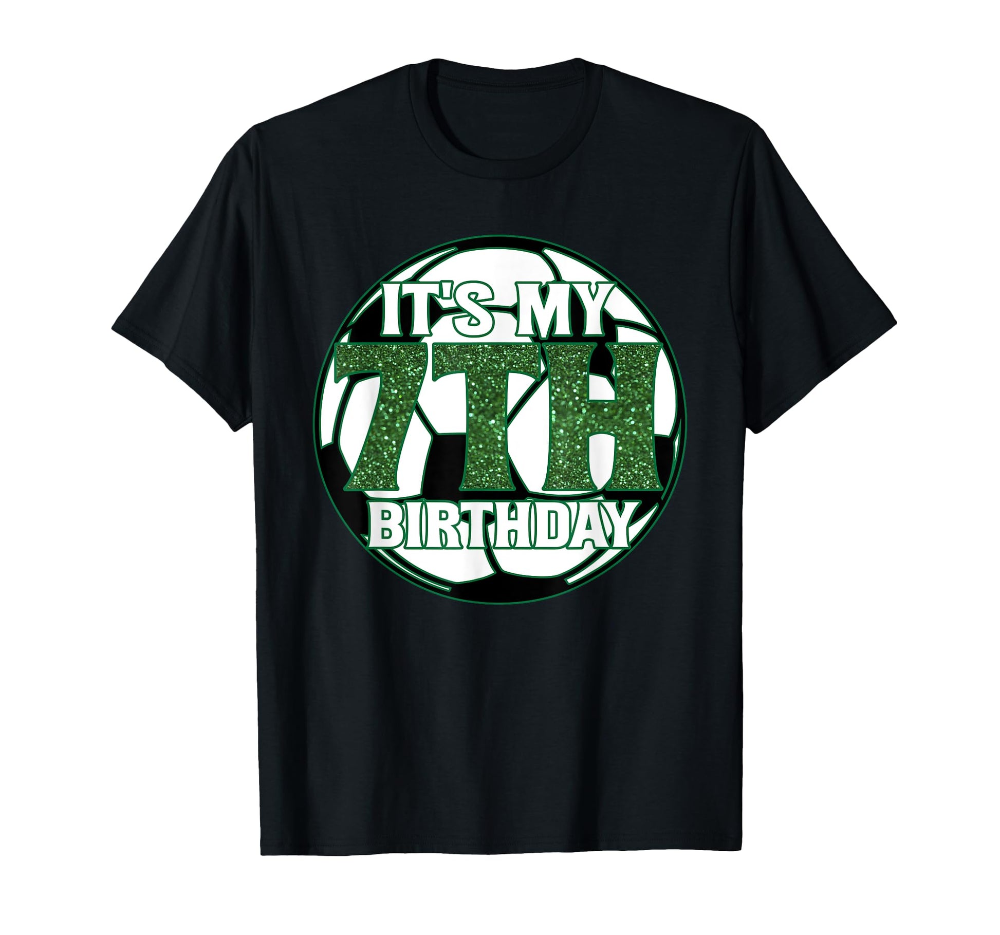 Its My 7Th Birthday Soccer Ball T-Shirt - Novelty Apparel for Adults - T-Shirt, Sweatshirt, Hoodie