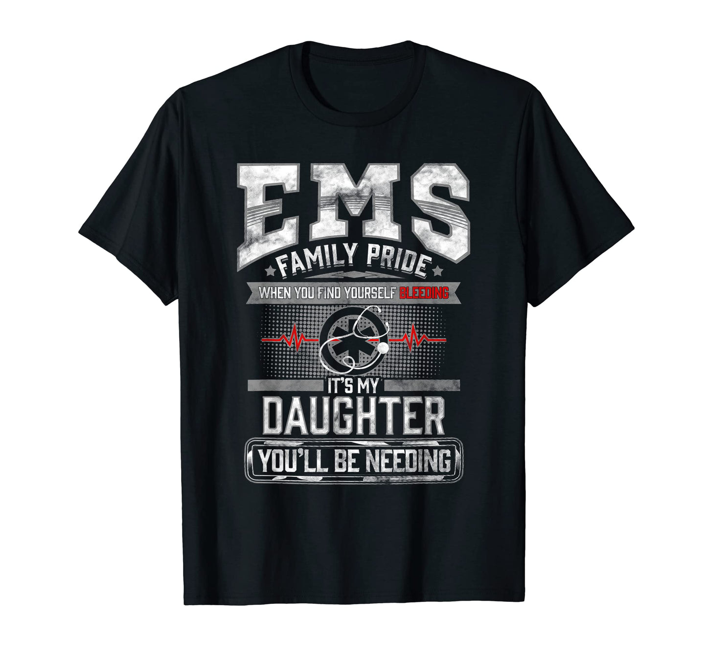 Ems Family Proud Dad Fathers Day T-Shirt - Aesthetic Graphic for Adults - T-Shirt, Sweatshirt, Hoodie
