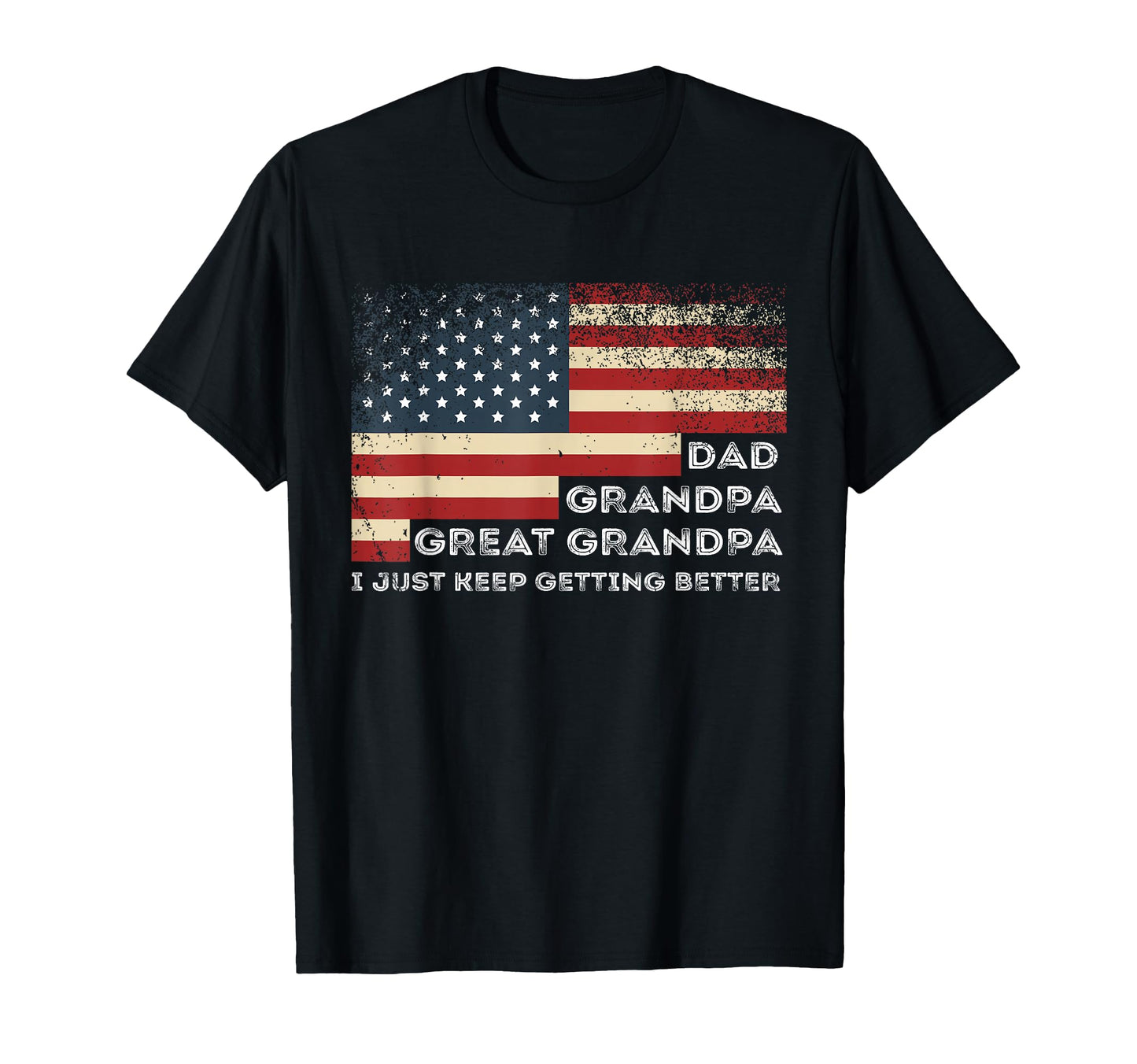 Fathers Day From Grandkids Dad T-Shirt - Minimalist Print Men Women - T-Shirt, Sweatshirt, Hoodie