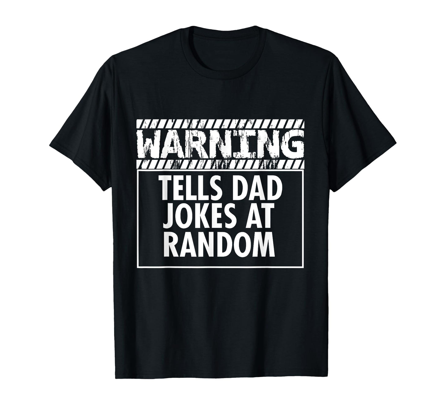 Dad Funny Warning Tells Dad Jokes T-Shirt - Minimalist Print for Adults - T-Shirt, Sweatshirt, Hoodie